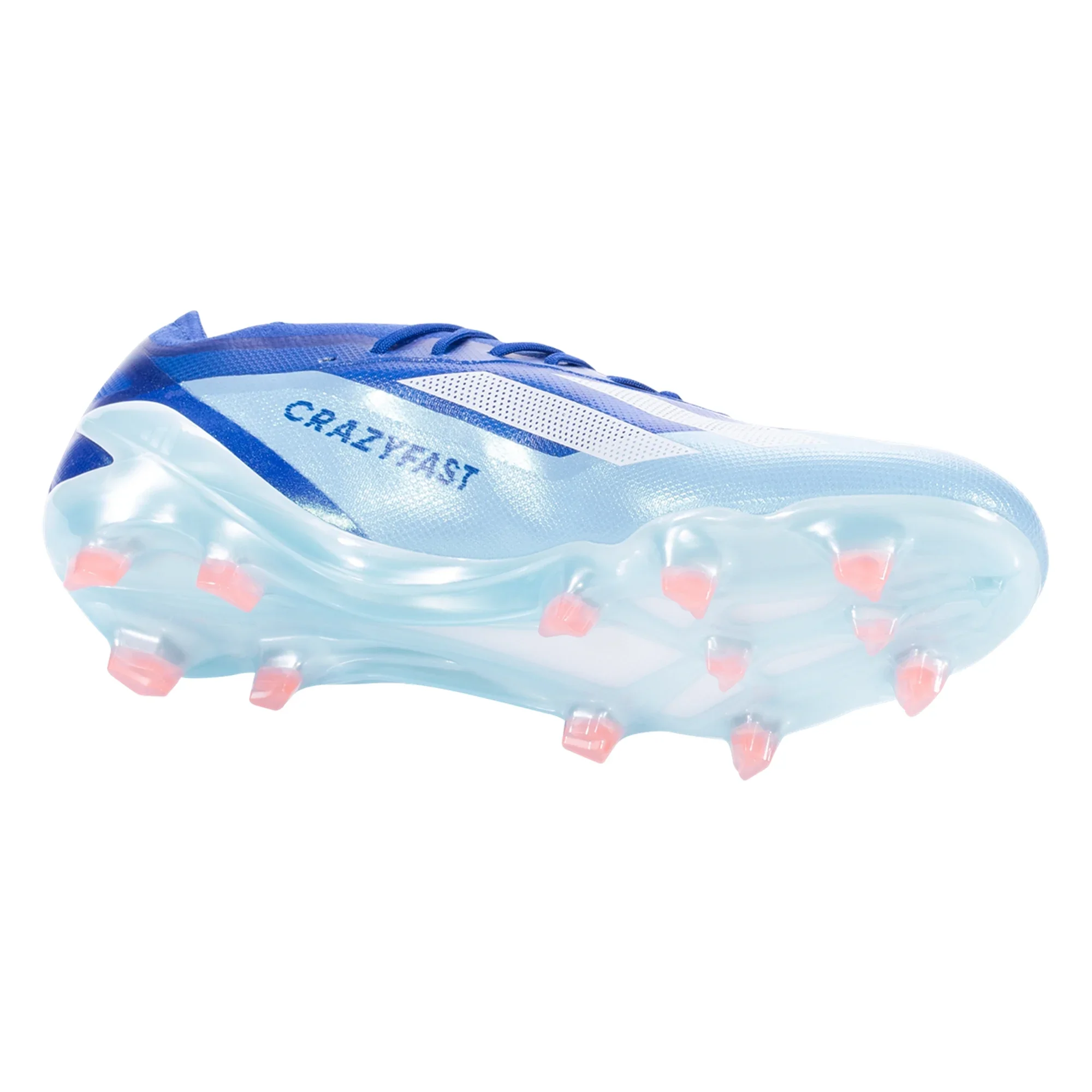 adidas X CrazyFast.1 FG Firm Ground Soccer Cleat - Bright Royal/White/Solar Red - Image 6
