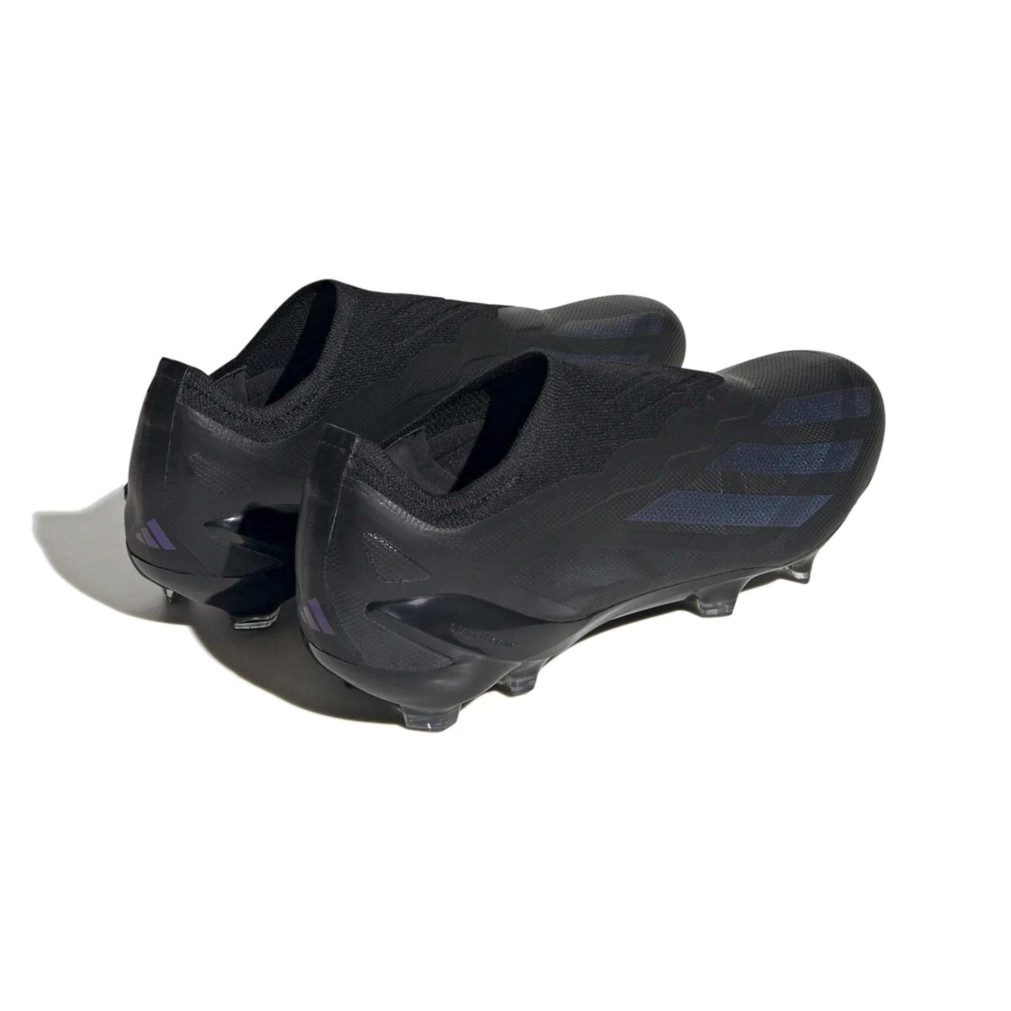adidas X CrazyFast.1 Laceless FG Firm Ground Soccer Cleat - Black/Black - Image 5