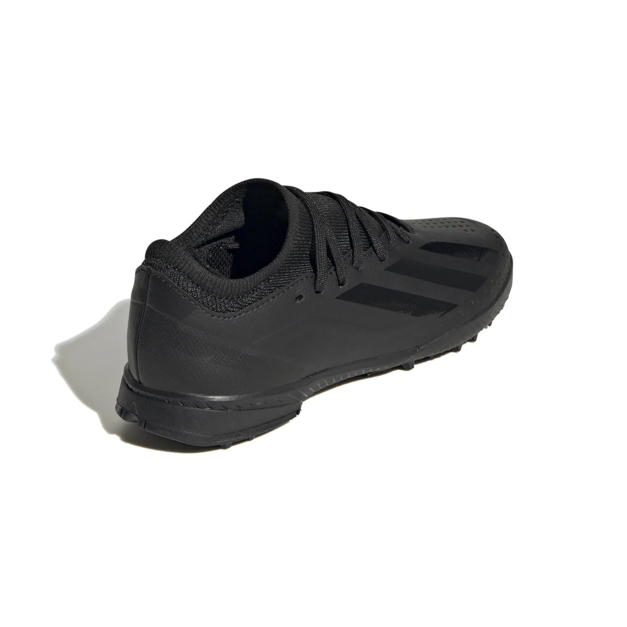 adidas X CrazyFast.3 TF Turf Soccer Cleat - Black/Black - Image 5