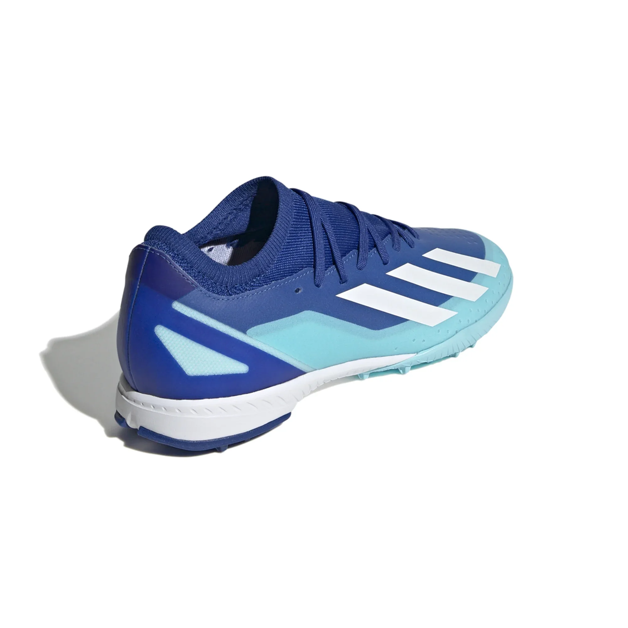 adidas X Crazyfast.3 TF Turf Soccer Cleat- Bright Royal/White/Solar Red - Image 5