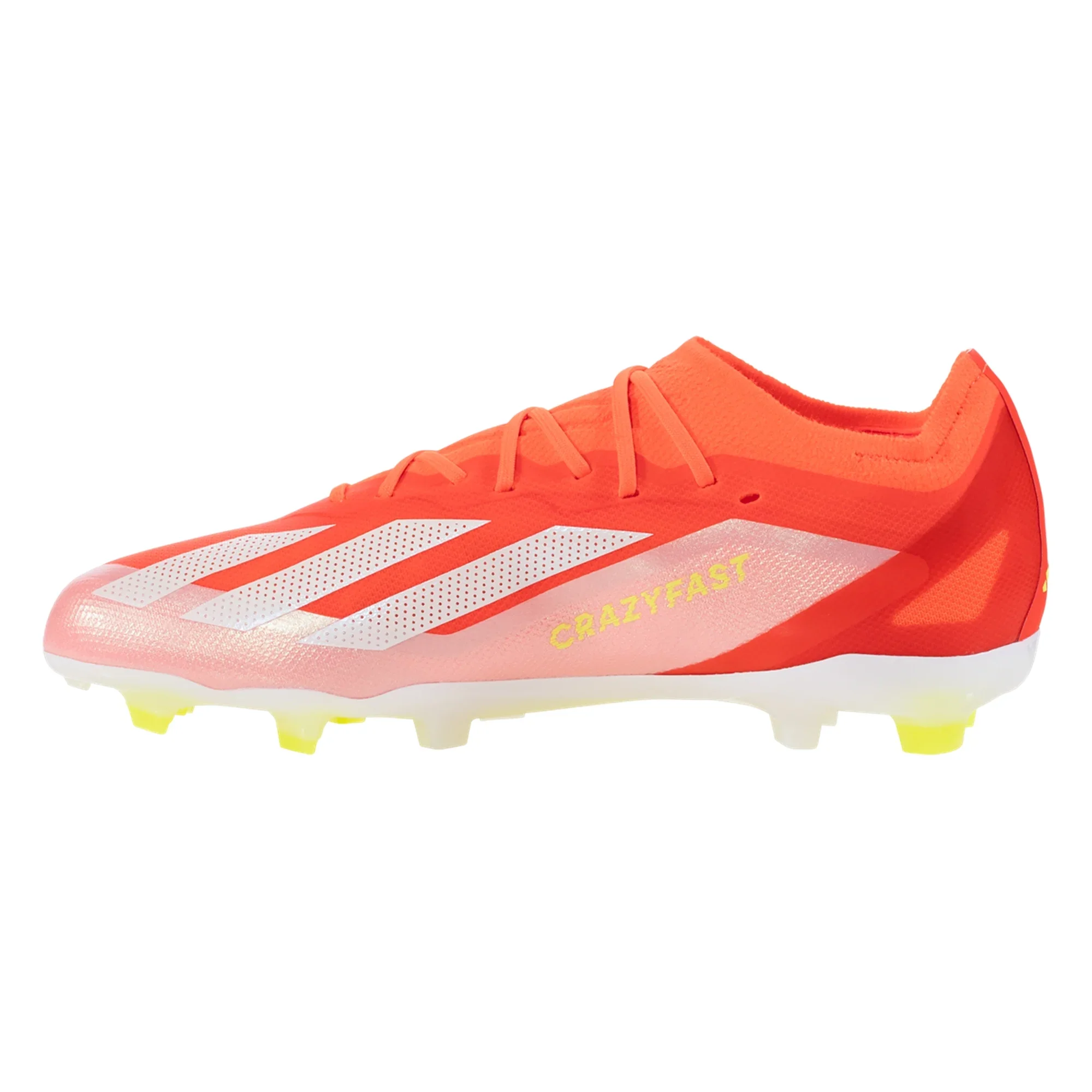 adidas X CrazyFast Elite FG Junior Firm Ground Soccer Cleat - Solar Red/White/Solar Yellow - Image 2