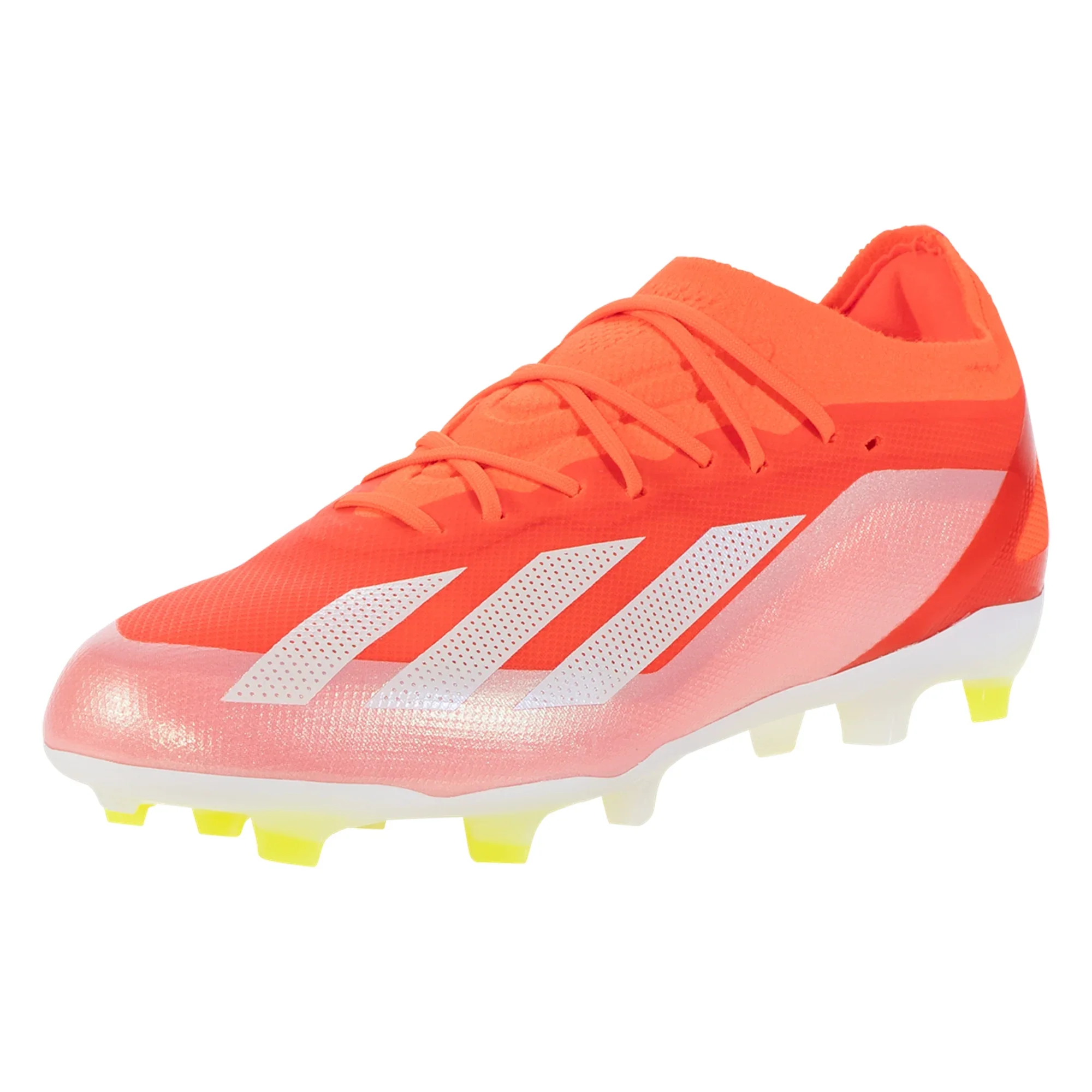 adidas X CrazyFast Elite FG Junior Firm Ground Soccer Cleat - Solar Red/White/Solar Yellow - Image 4