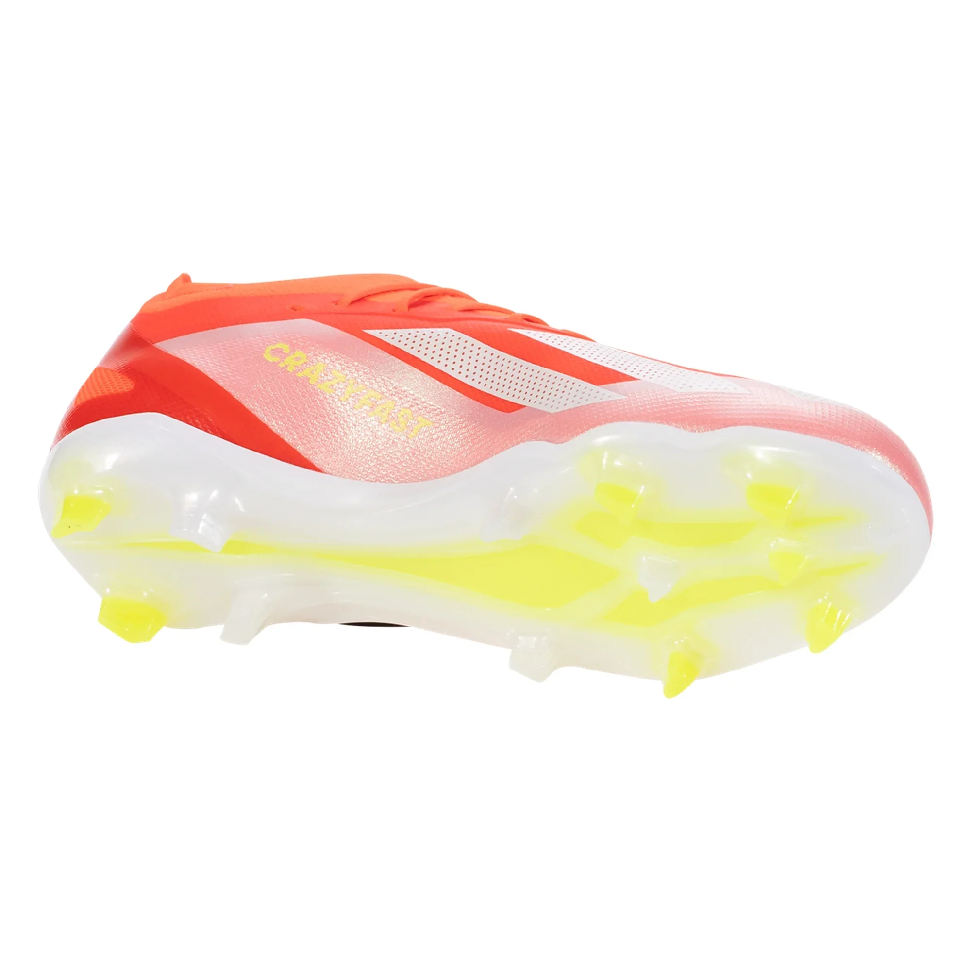 adidas X CrazyFast Elite FG Junior Firm Ground Soccer Cleat - Solar Red/White/Solar Yellow - Image 6