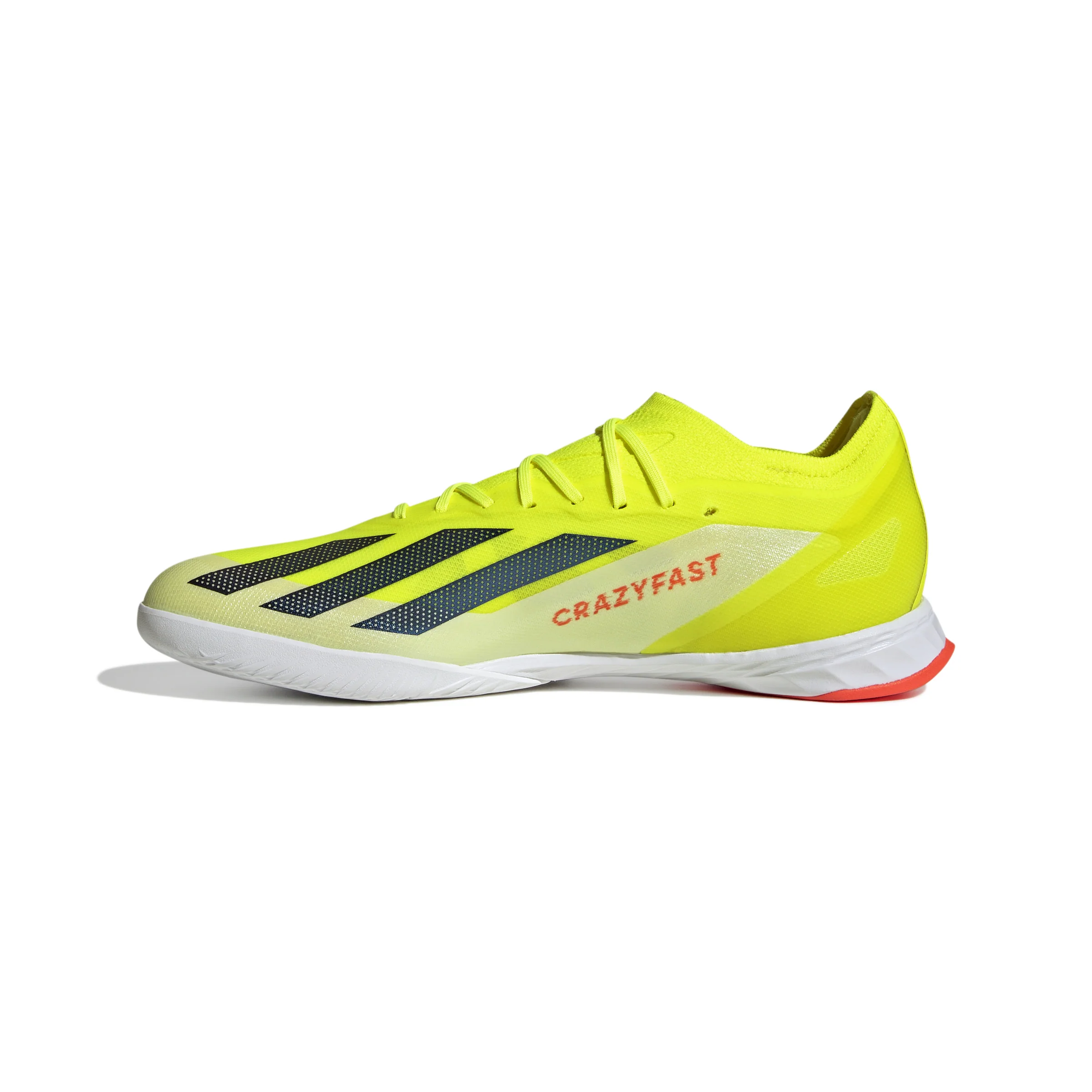 adidas X CrazyFast Elite IN Indoor Soccer Cleat - Solar Yellow/Core Black/White - Image 2