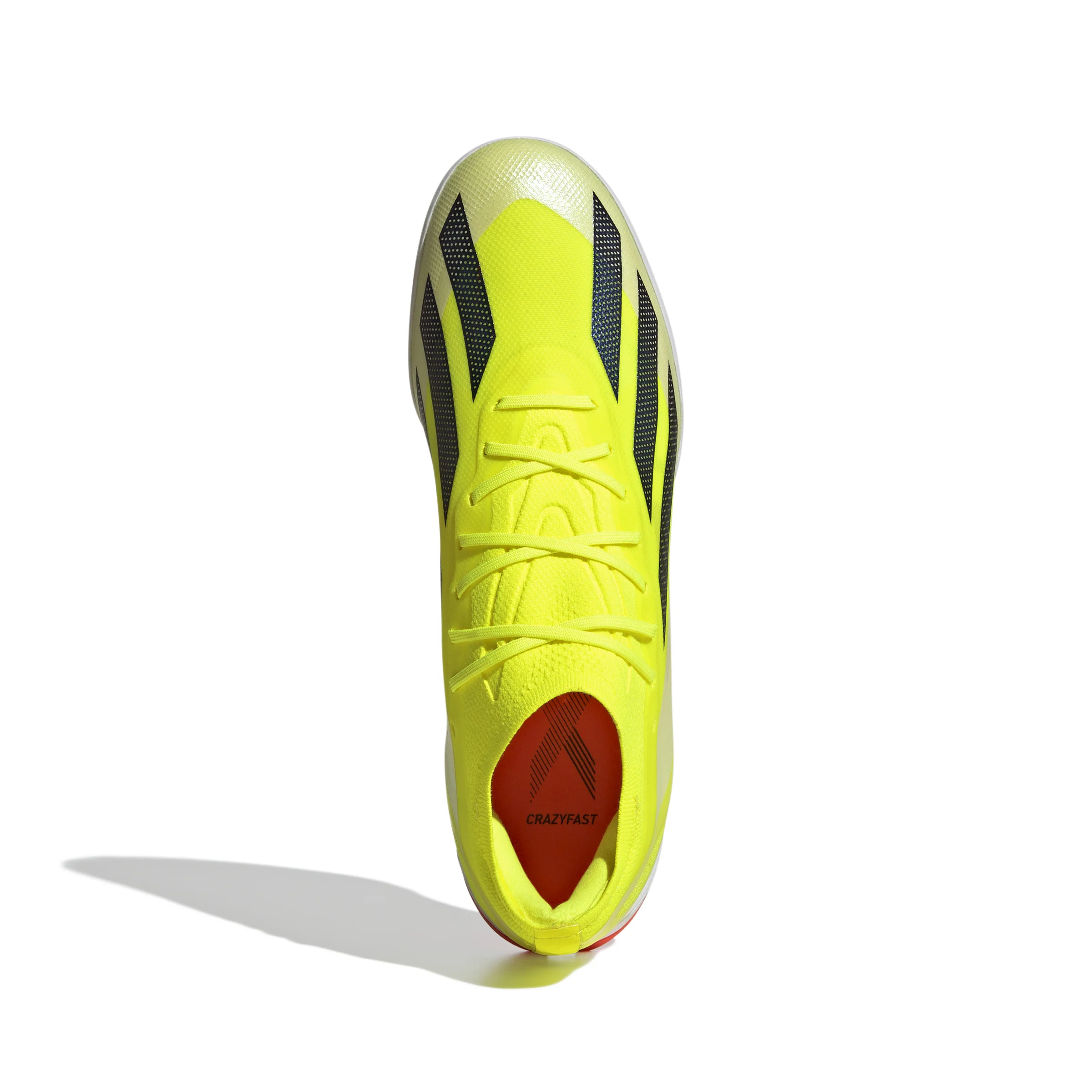 adidas X CrazyFast Elite IN Indoor Soccer Cleat - Solar Yellow/Core Black/White - Image 3