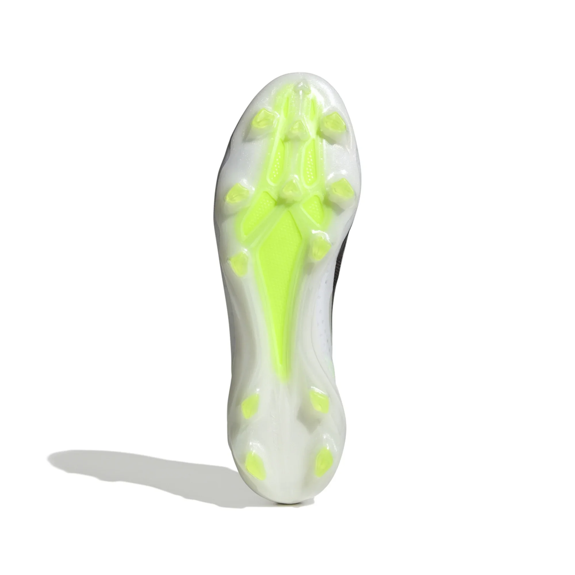 adidas X CrazyFast+ FG Firm Ground Soccer Cleat - White/Core Black/Lucid Lemon - Image 6