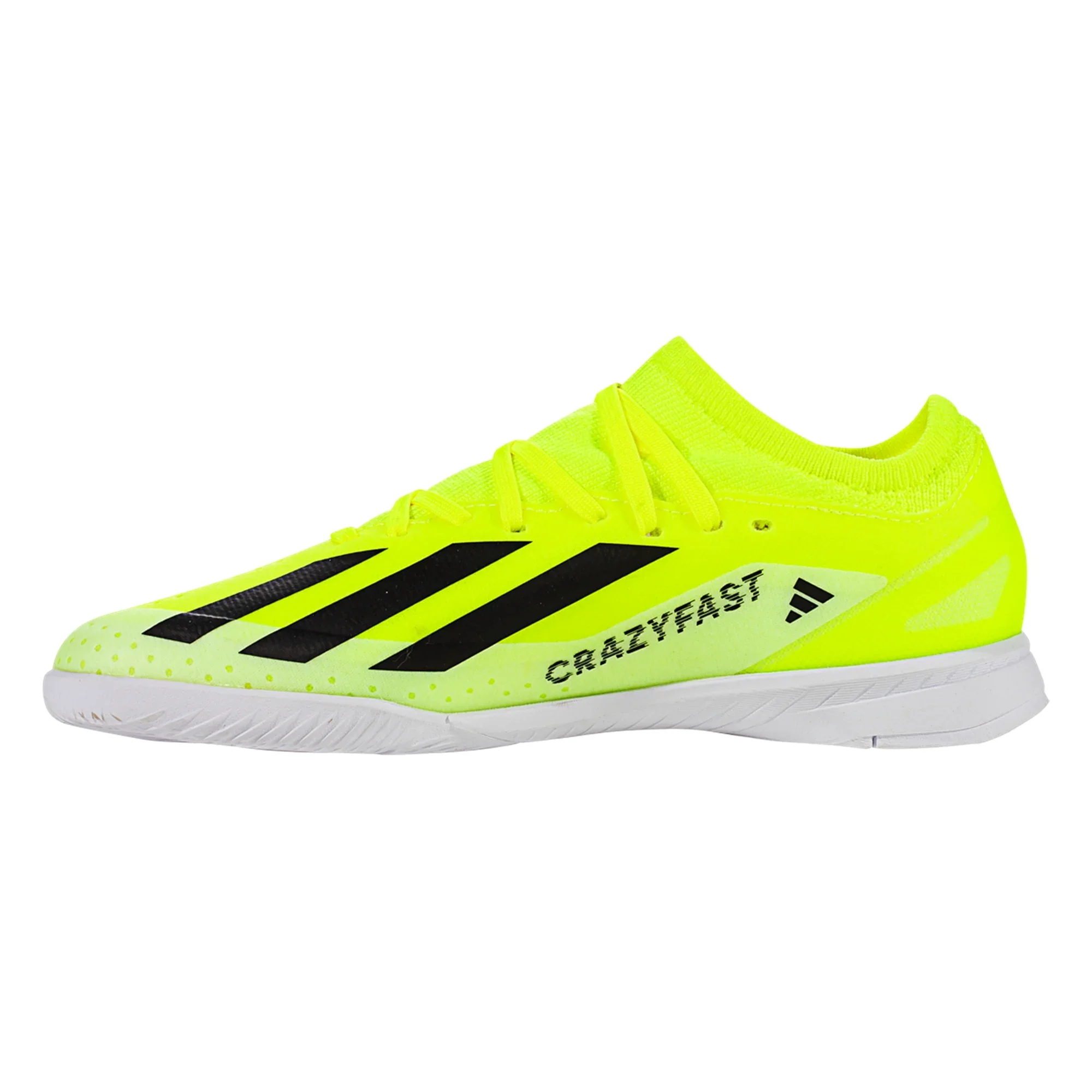 adidas X CrazyFast League IN Indoor Soccer Shoe - Solar Yellow/Core Black/White - Image 2