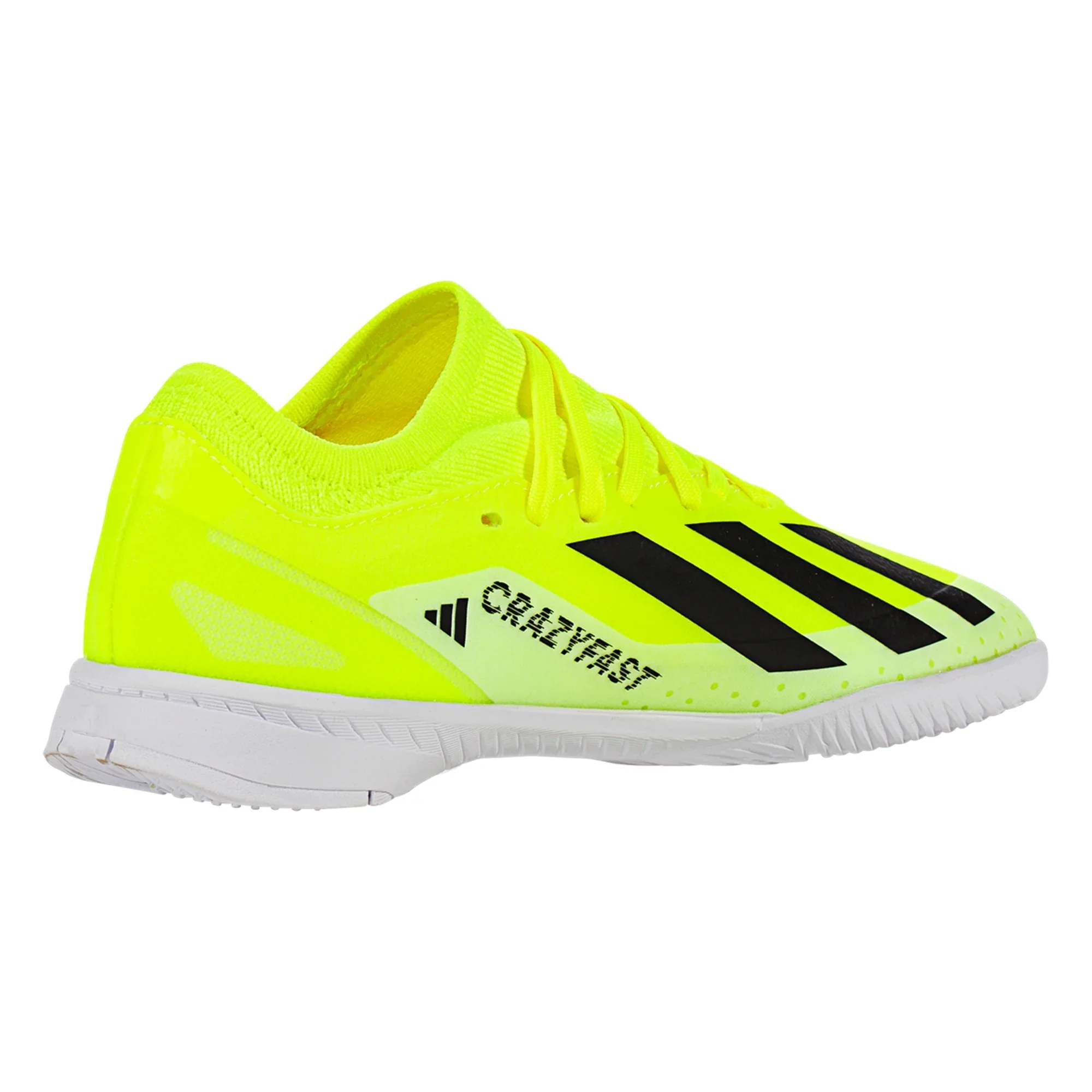adidas X CrazyFast League IN Indoor Soccer Shoe - Solar Yellow/Core Black/White - Image 5