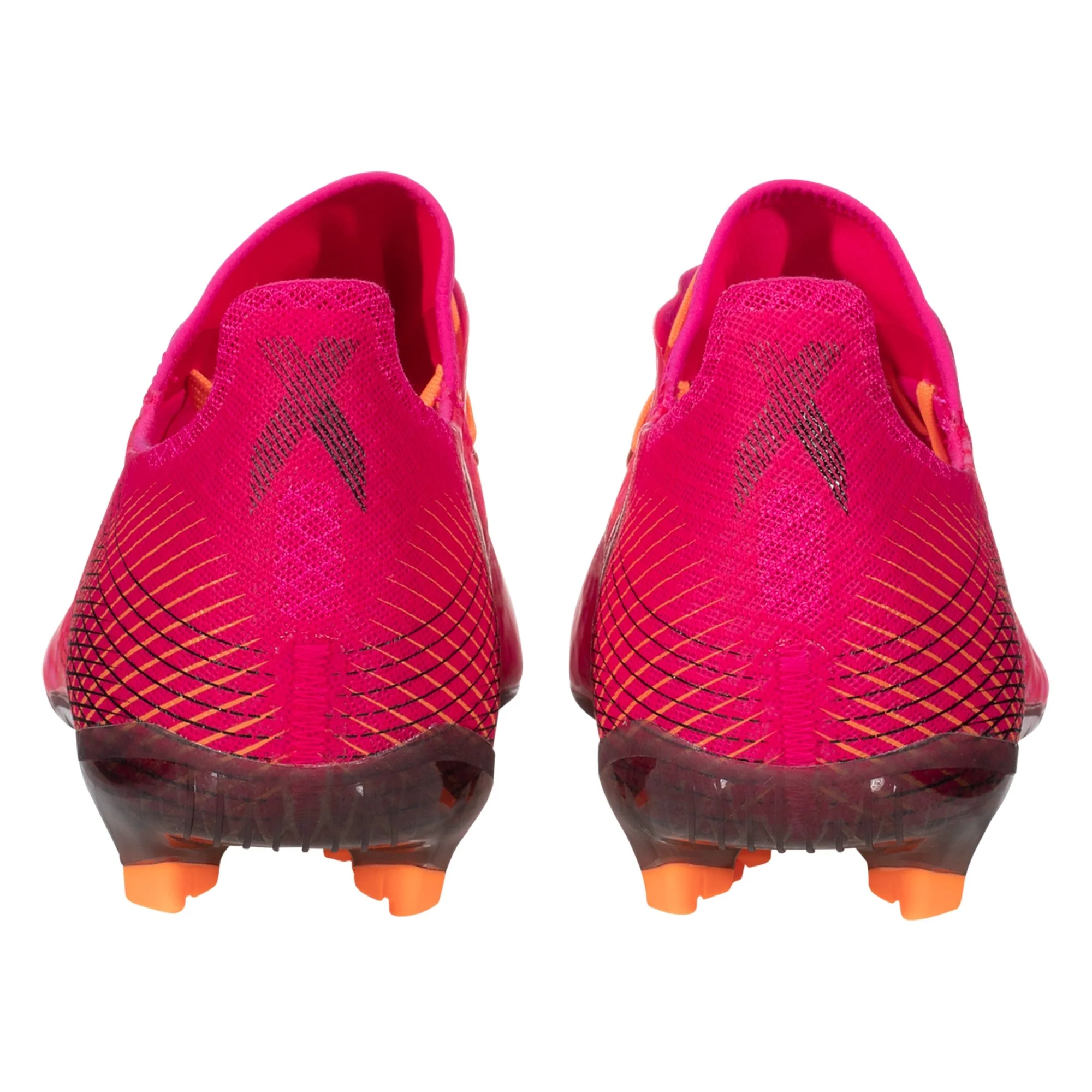 adidas X Ghosted .2 Firm Ground Cleats - Shock Pink/Core Black/Screaming Orange - Image 5