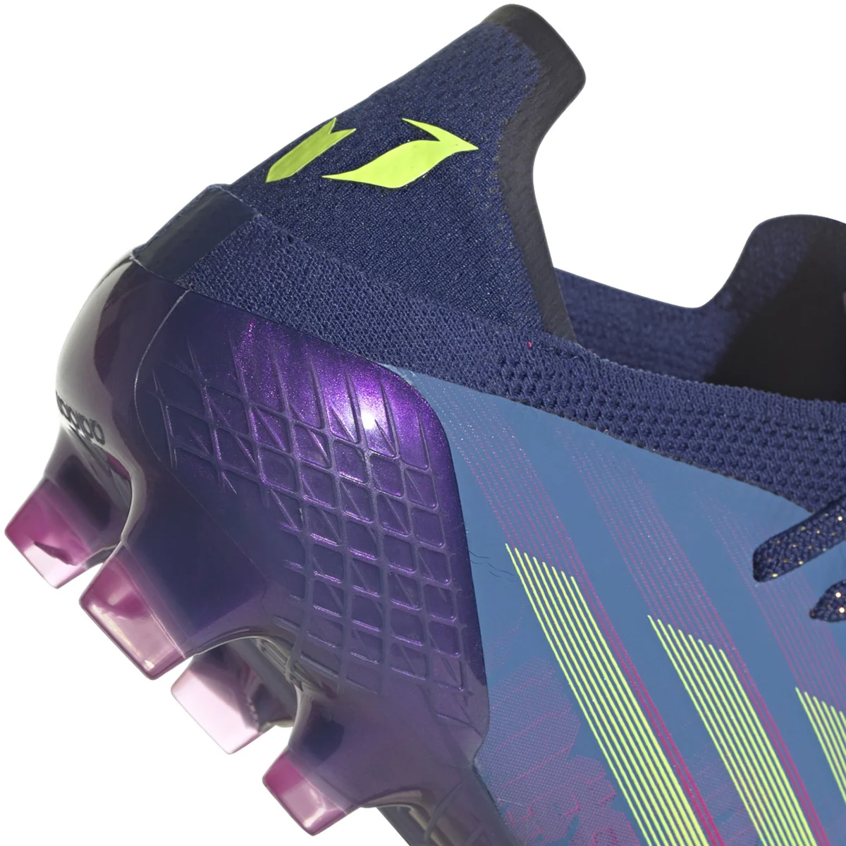 Adidas X SPEEDFLOW Messi .1 FG - VictoryBlue/ShockPink/SolarYellow - Image 3