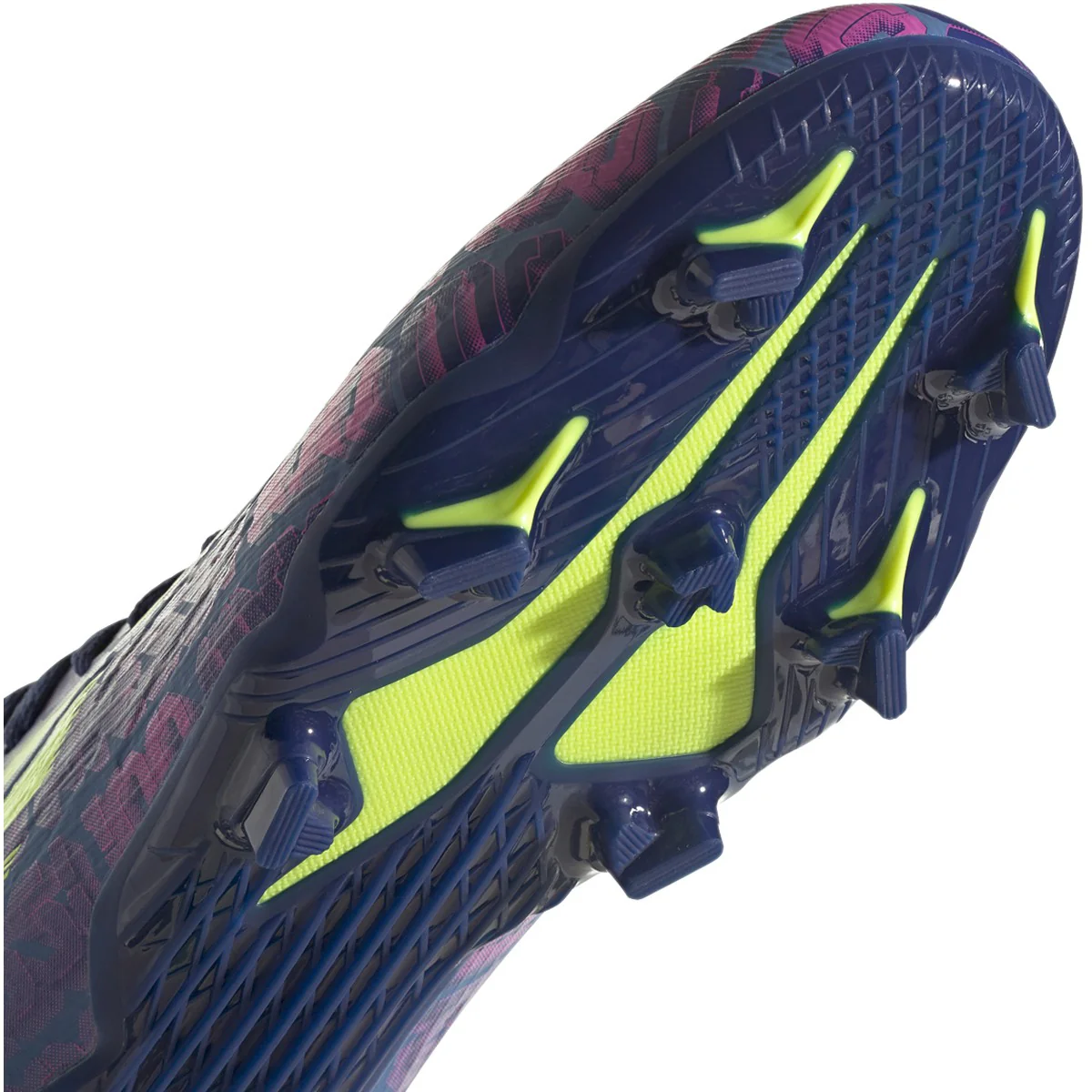 adidas X SPEEDFLOW Messi .3 FG - VictoryBlue/ShockPink/SolarYellow - Image 5