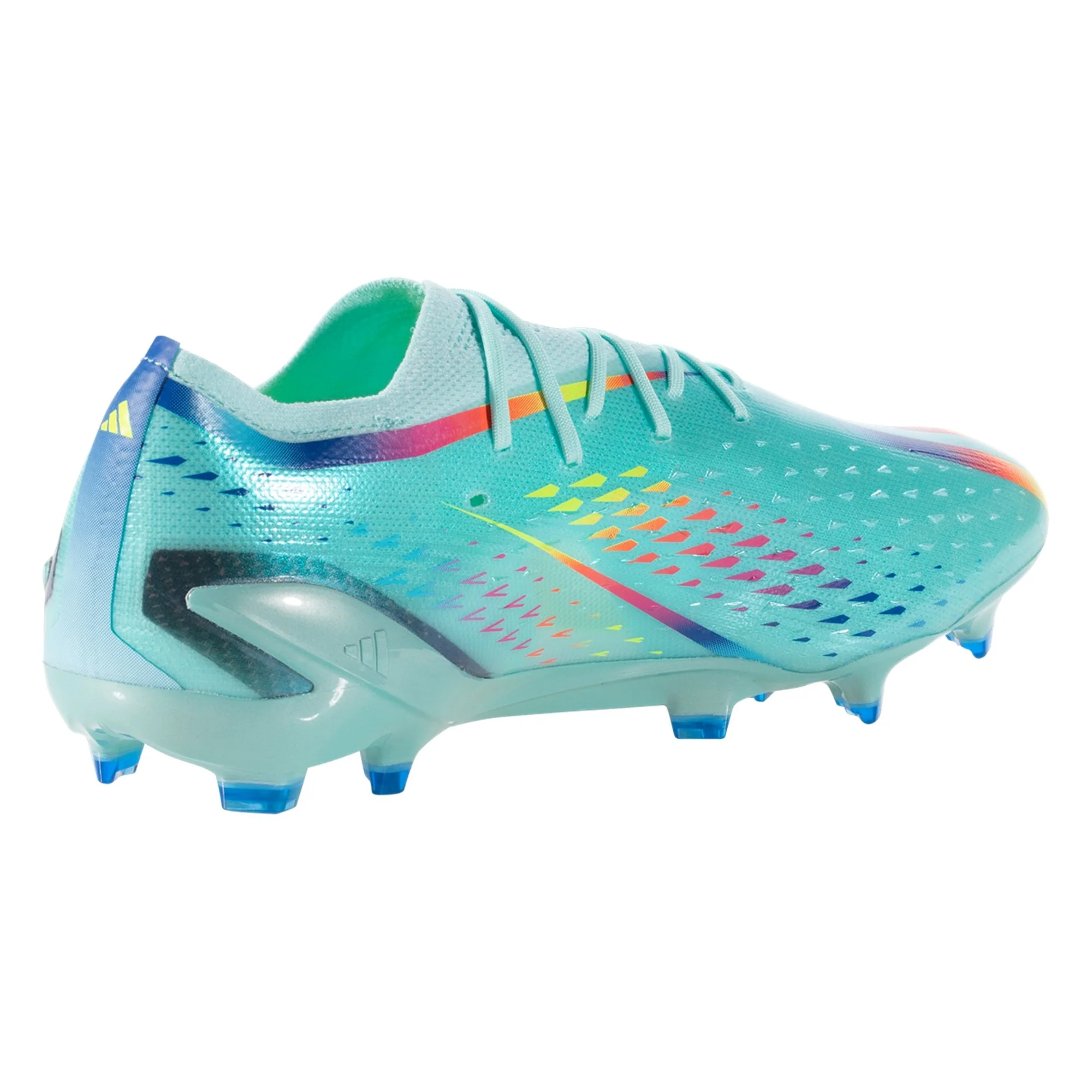 adidas X Speedportal.1 AG Firm Ground Soccer Cleat - Clear Aqua/Solar Red/Power Blue - Image 5