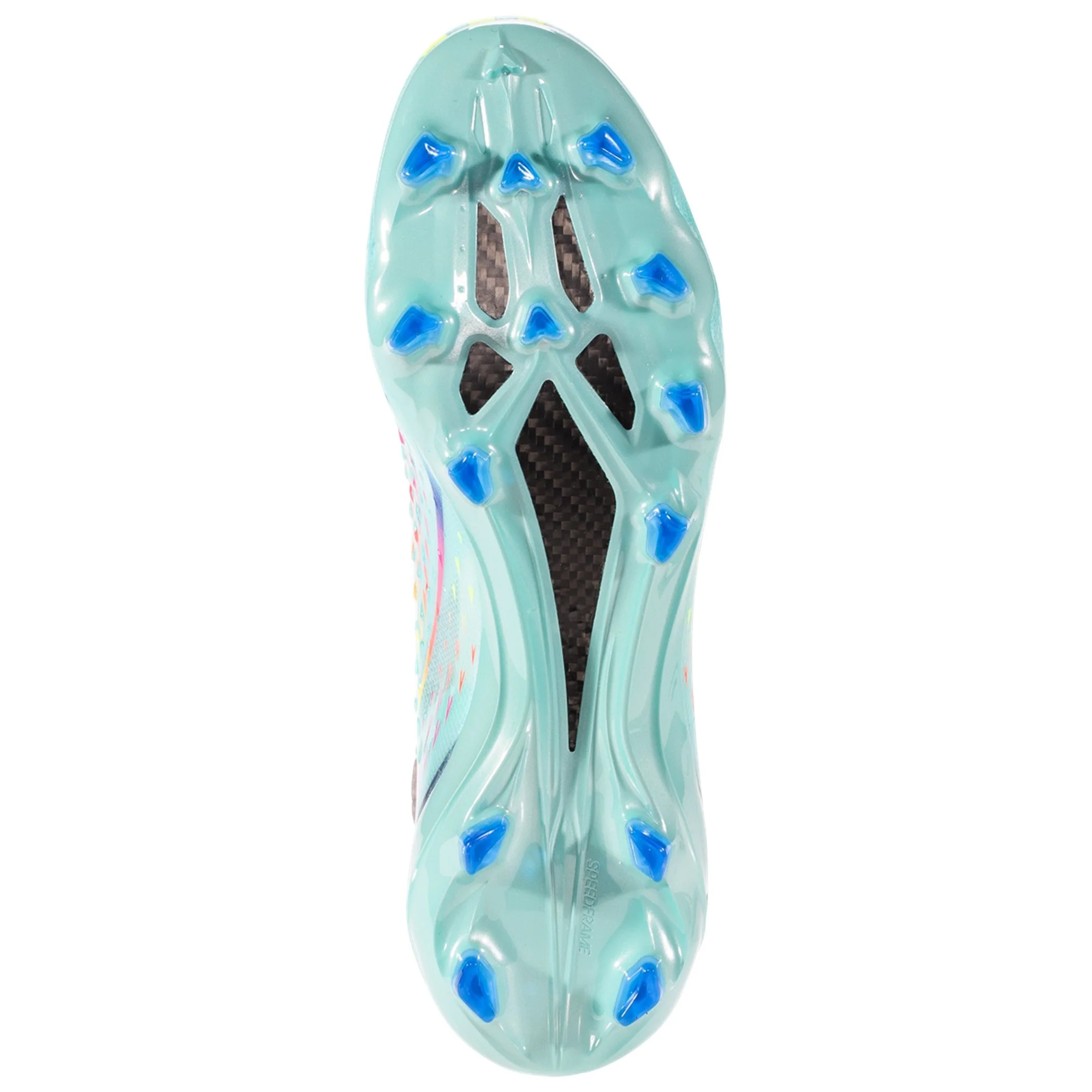 adidas X Speedportal.1 AG Firm Ground Soccer Cleat - Clear Aqua/Solar Red/Power Blue - Image 8