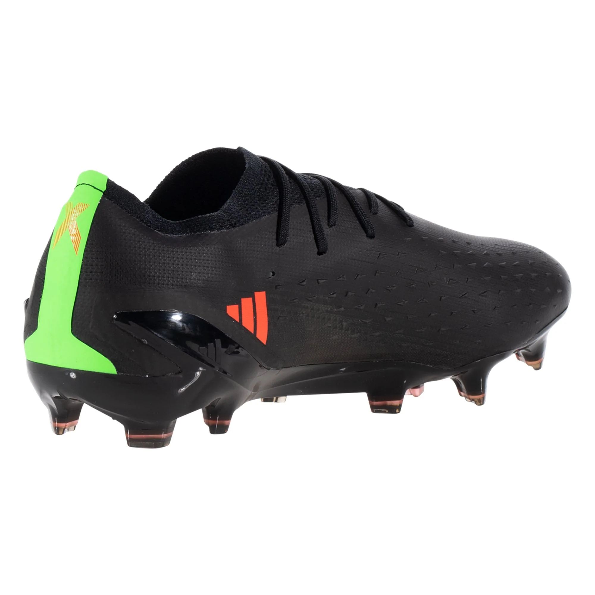 adidas X Speedportal.1 FG Firm Ground Soccer Cleat - Core Black/Solar Red/Solar Green - Image 5