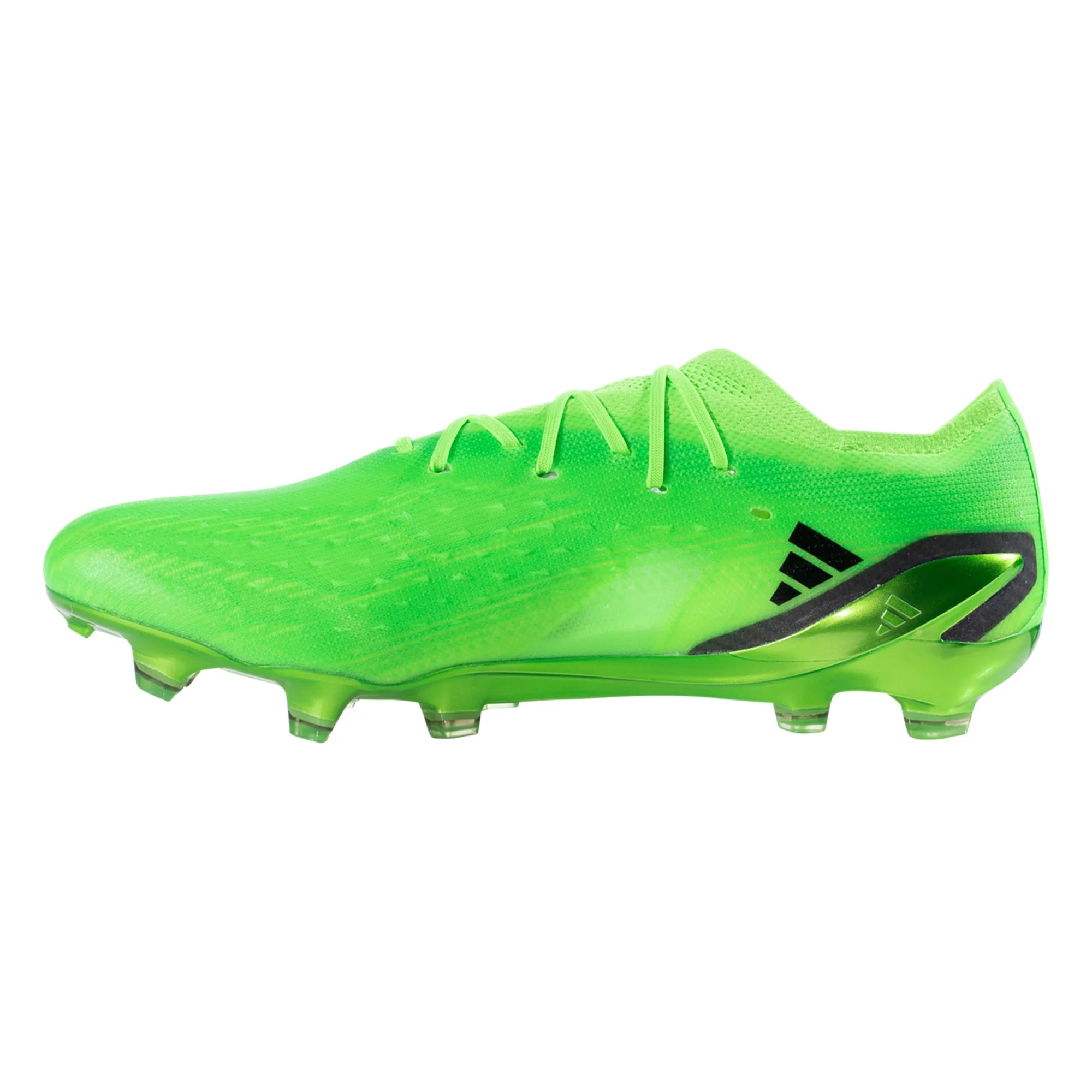 adidas X Speedportal.1 FG Firm Ground Soccer Cleat - Solar Green/Core Black/Solar Yellow - Image 2