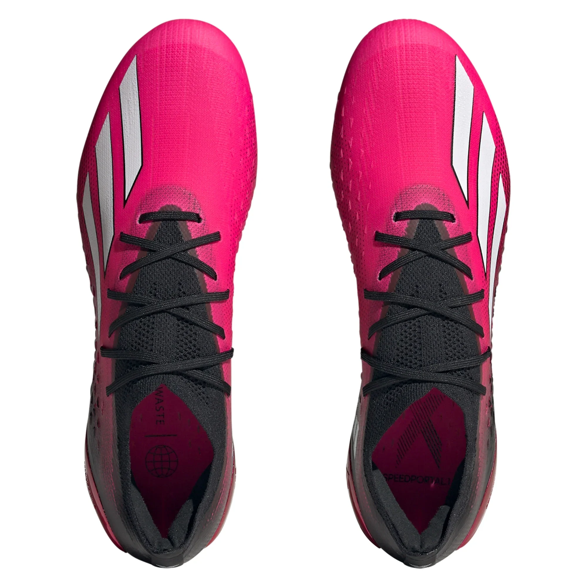 adidas X Speedportal.1 FG Firm Ground Soccer Cleats - Pink/White/Black - Image 3