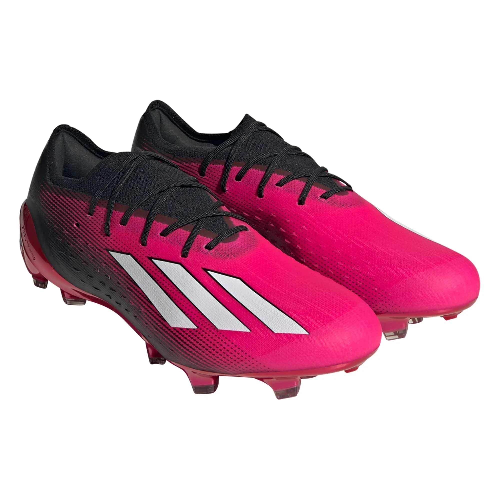 adidas X Speedportal.1 FG Firm Ground Soccer Cleats - Pink/White/Black - Image 4