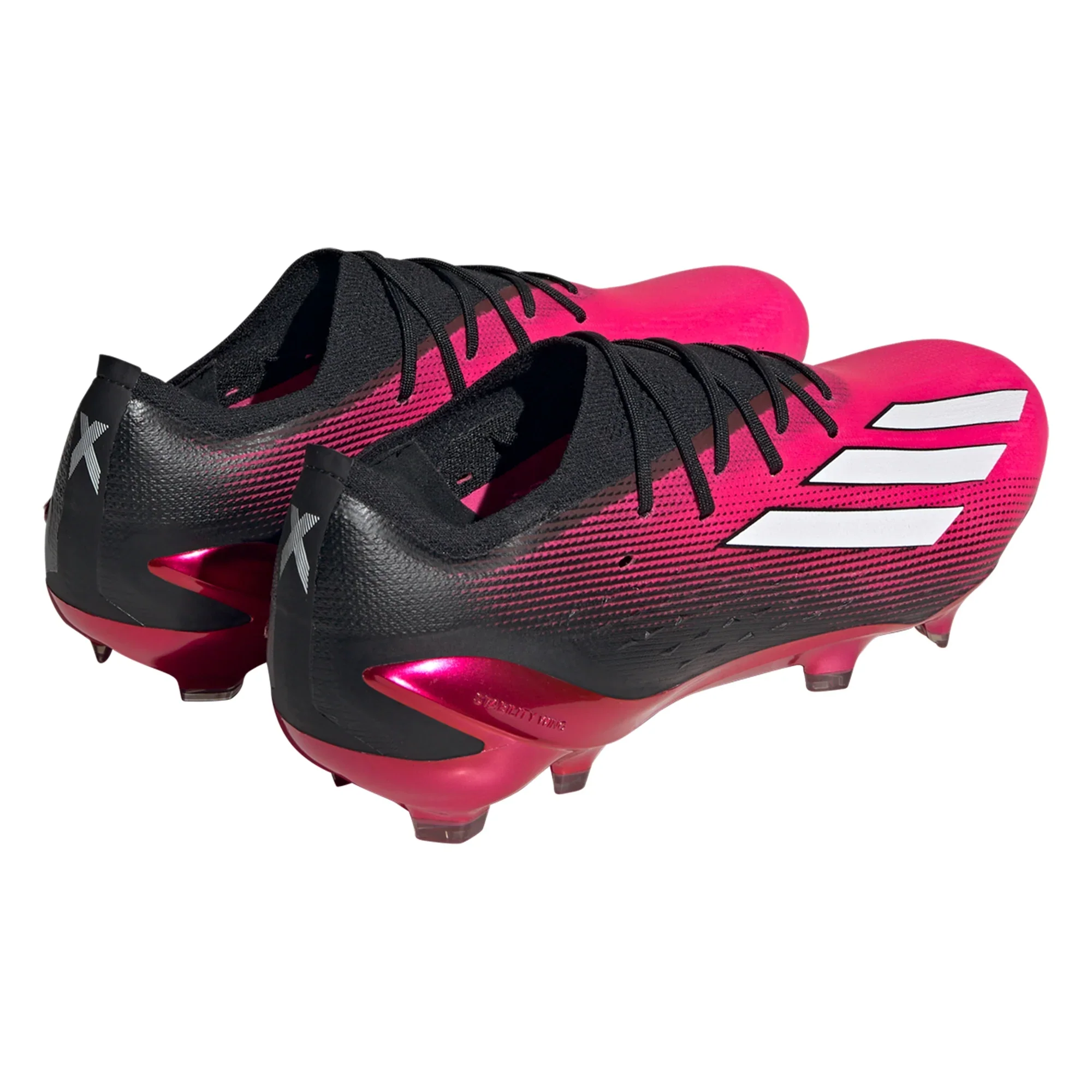 adidas X Speedportal.1 FG Firm Ground Soccer Cleats - Pink/White/Black - Image 5