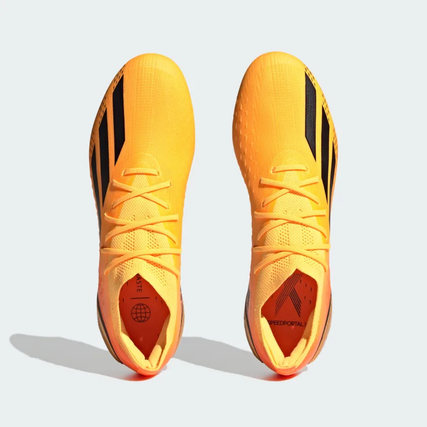 adidas X Speedportal.1 FG Firm Ground Soccer Cleats - Solar Gold / Core Black / Team Solar Orange - Image 3