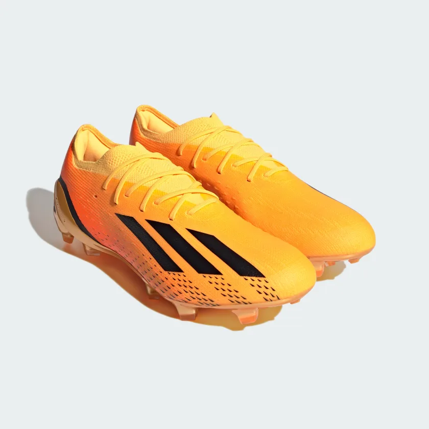 adidas X Speedportal.1 FG Firm Ground Soccer Cleats - Solar Gold / Core Black / Team Solar Orange - Image 4