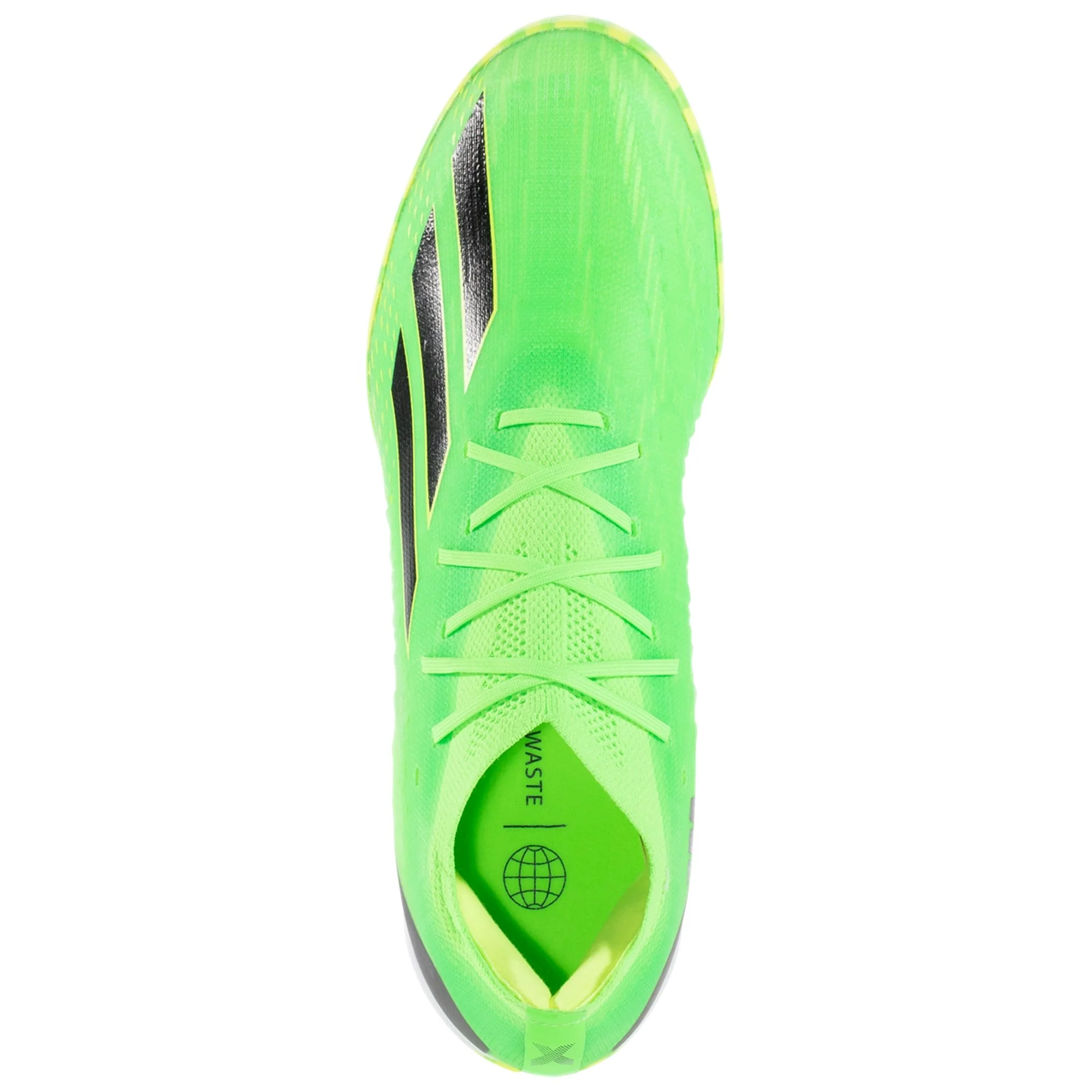 adidas X Speedportal.1 IN Indoor Soccer Shoe - Solar Green/Core Black/Solar Yellow - Image 3