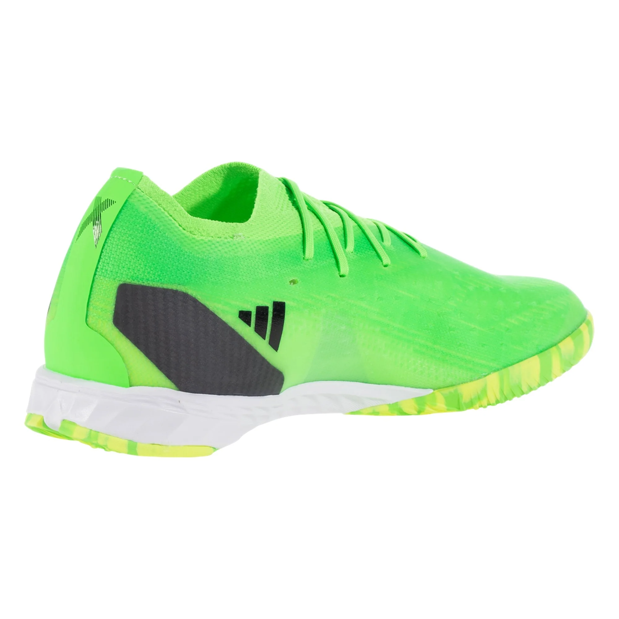 adidas X Speedportal.1 IN Indoor Soccer Shoe - Solar Green/Core Black/Solar Yellow - Image 5