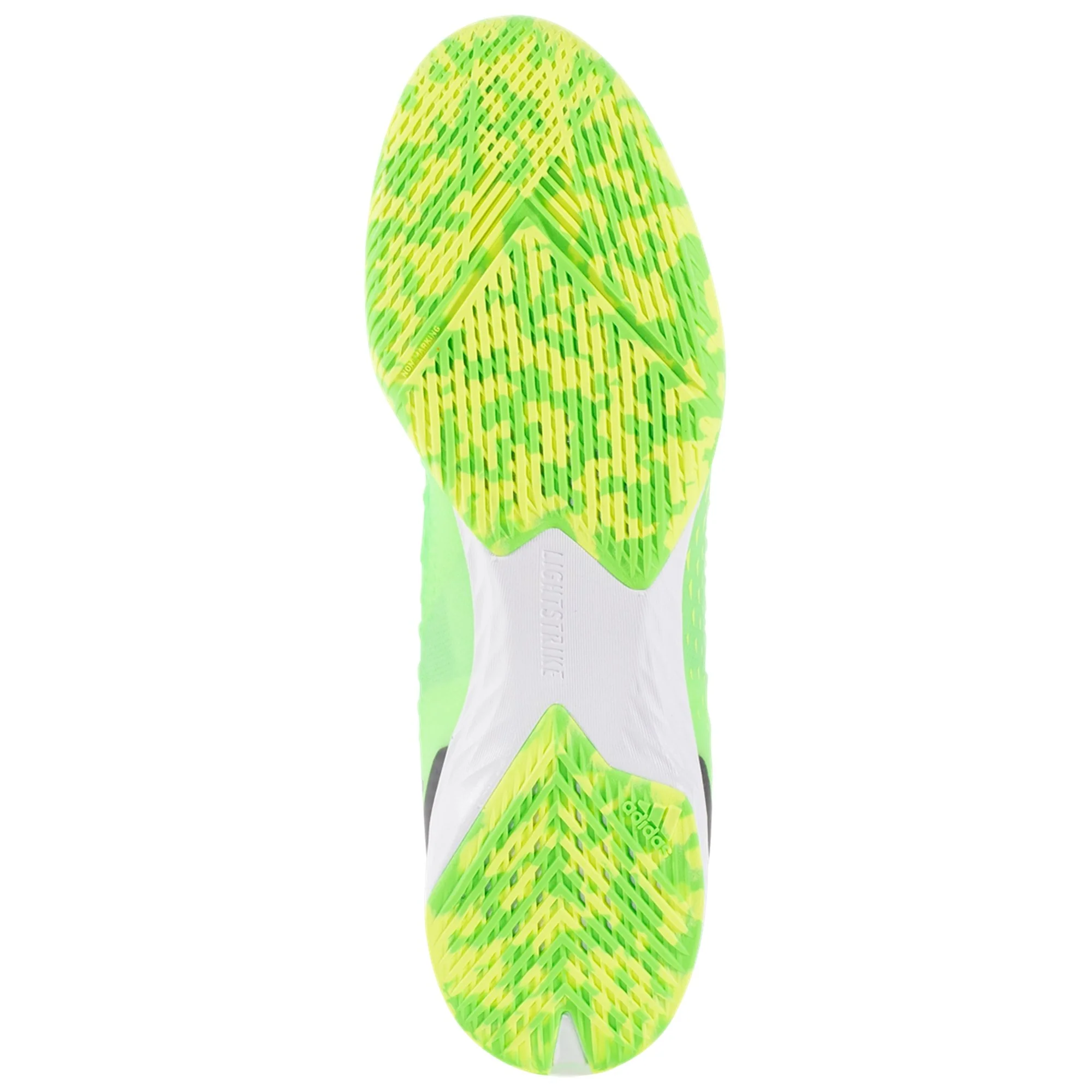adidas X Speedportal.1 IN Indoor Soccer Shoe - Solar Green/Core Black/Solar Yellow - Image 8