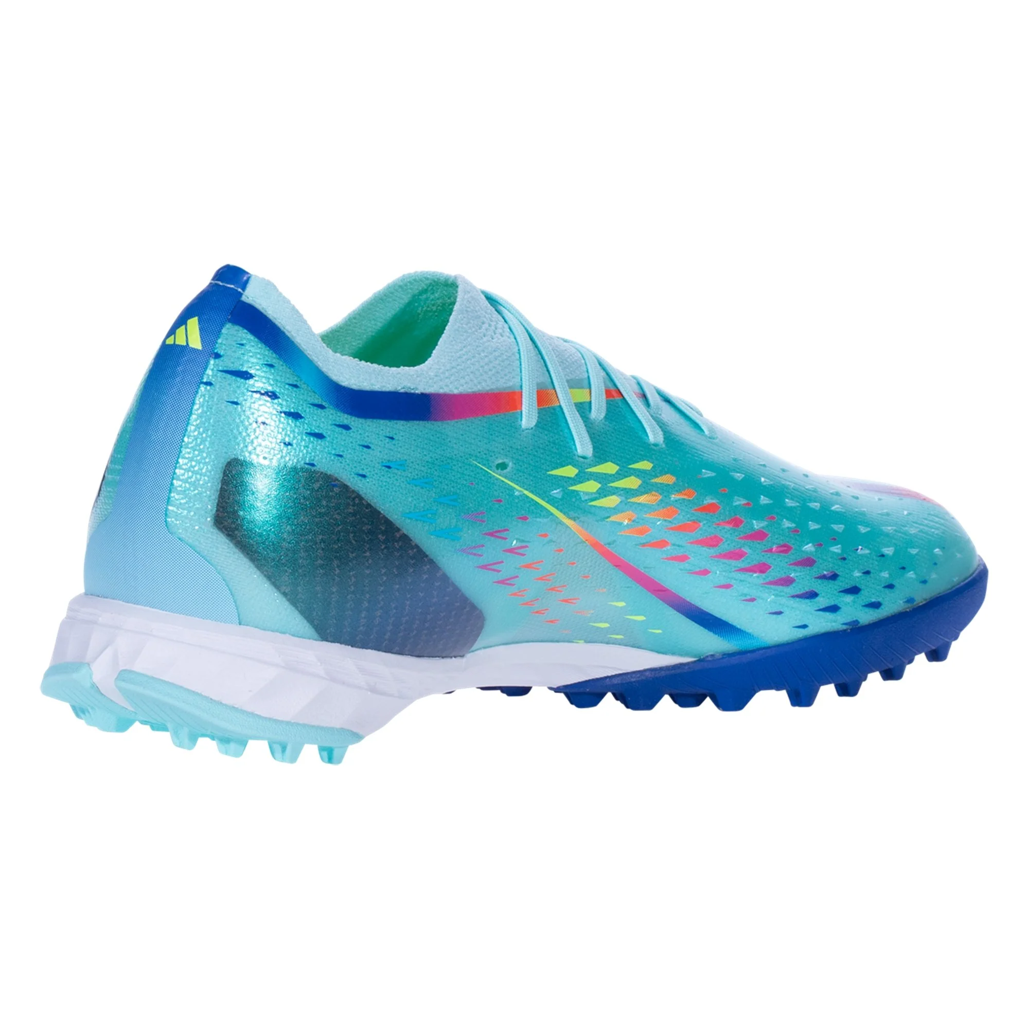 adidas X Speedportal.1 TF Artificial Turf Soccer Shoe - Clear Aqua/Solar Red/Power Blue - Image 5
