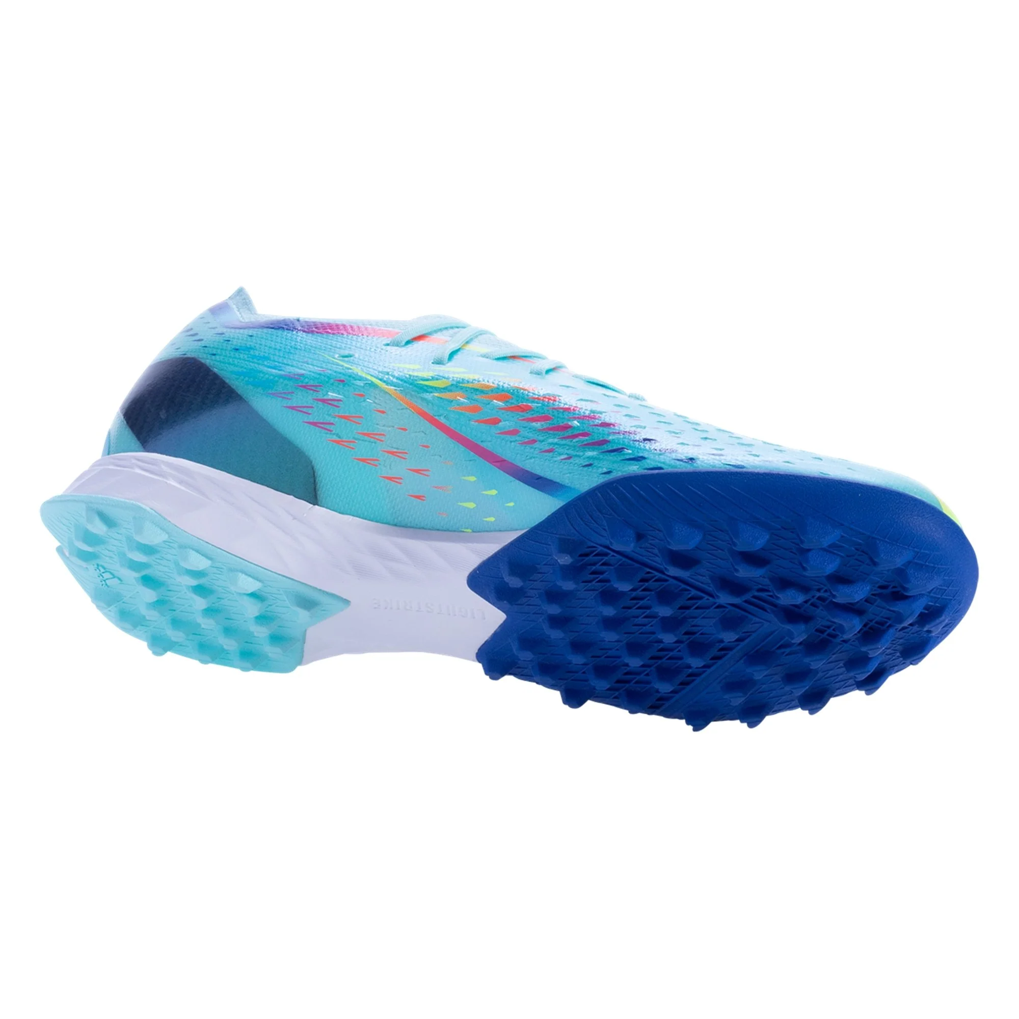 adidas X Speedportal.1 TF Artificial Turf Soccer Shoe - Clear Aqua/Solar Red/Power Blue - Image 6