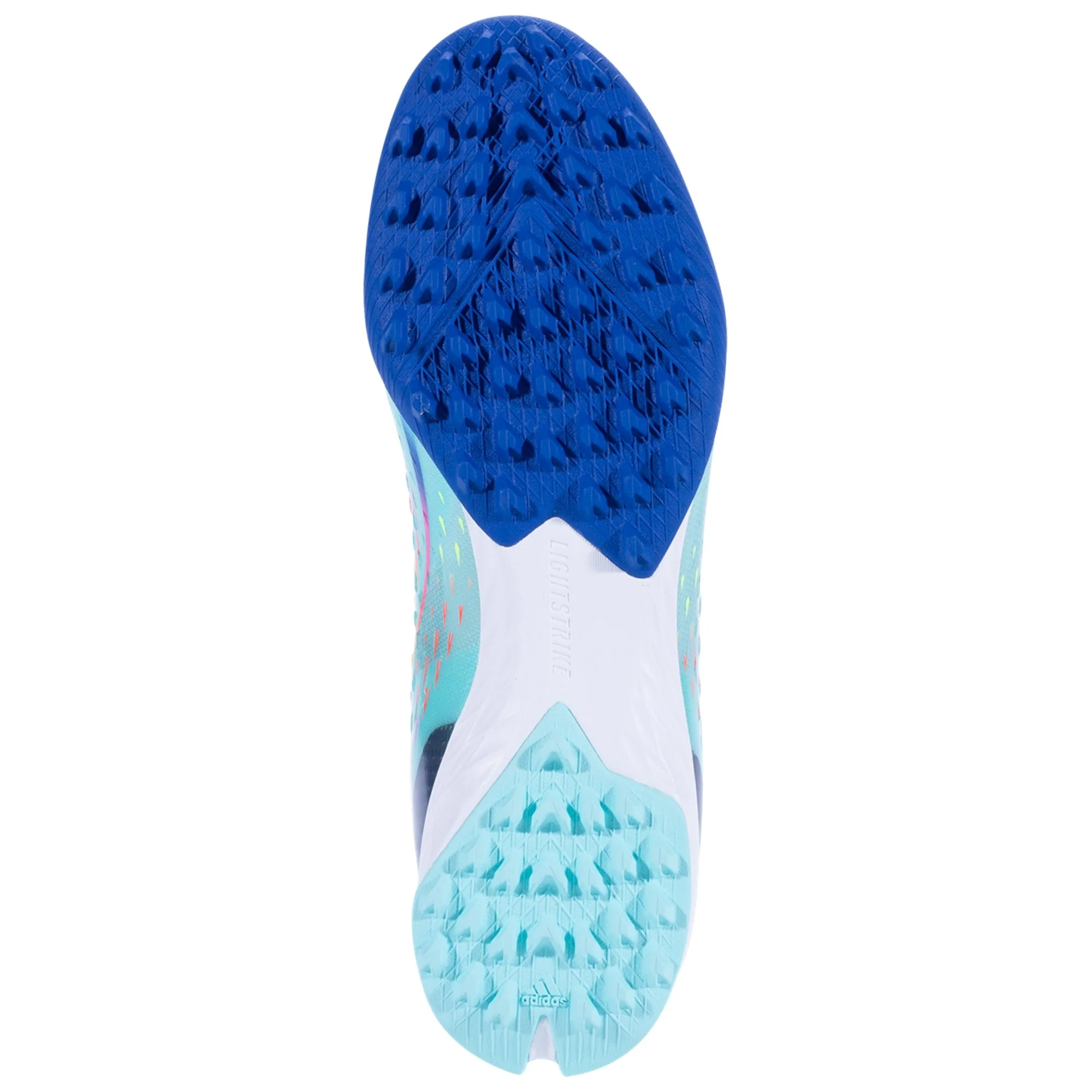 adidas X Speedportal.1 TF Artificial Turf Soccer Shoe - Clear Aqua/Solar Red/Power Blue - Image 8