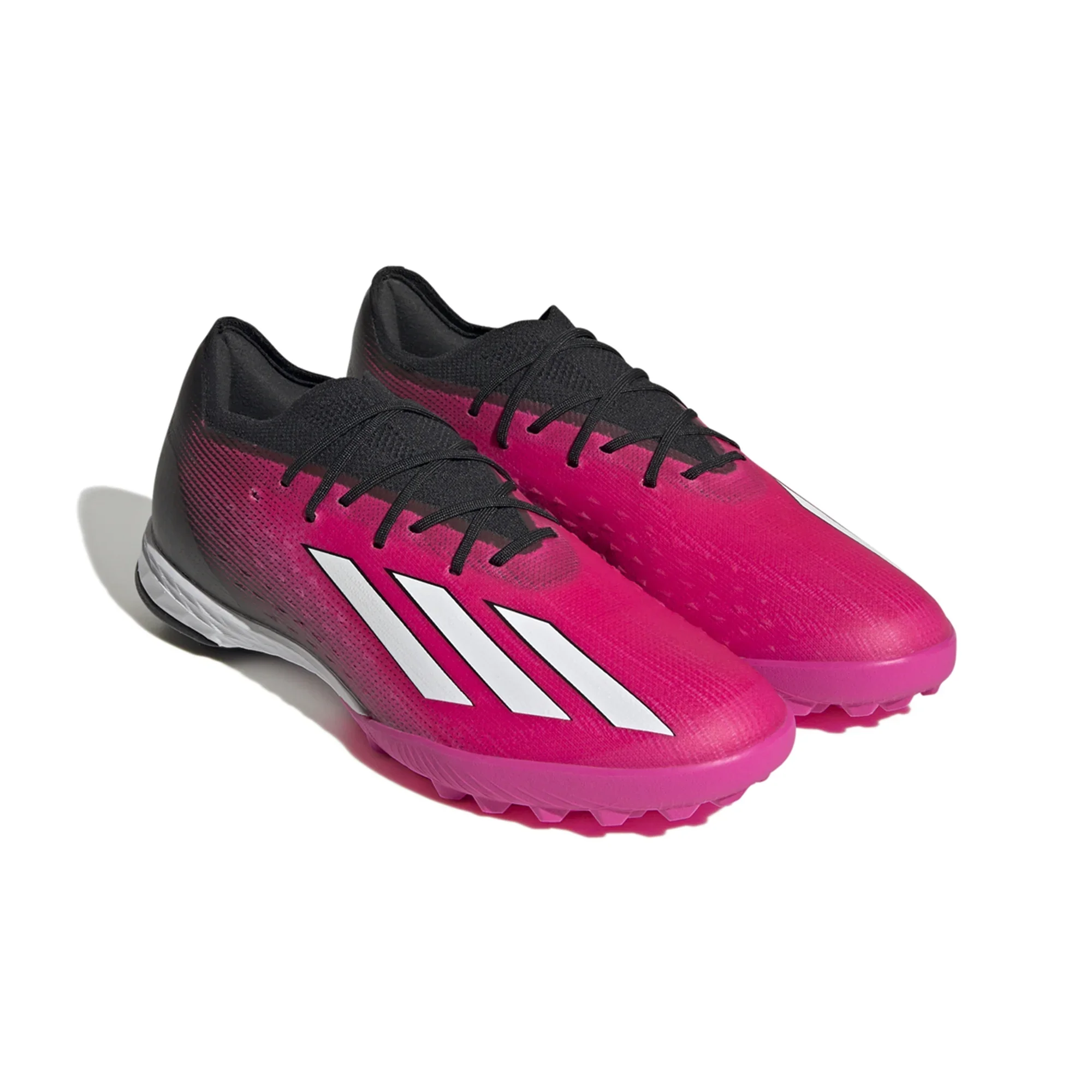 adidas X Speedportal.1 TF Artificial Turf Soccer Shoe - Pink/Metallic/Black - Image 4