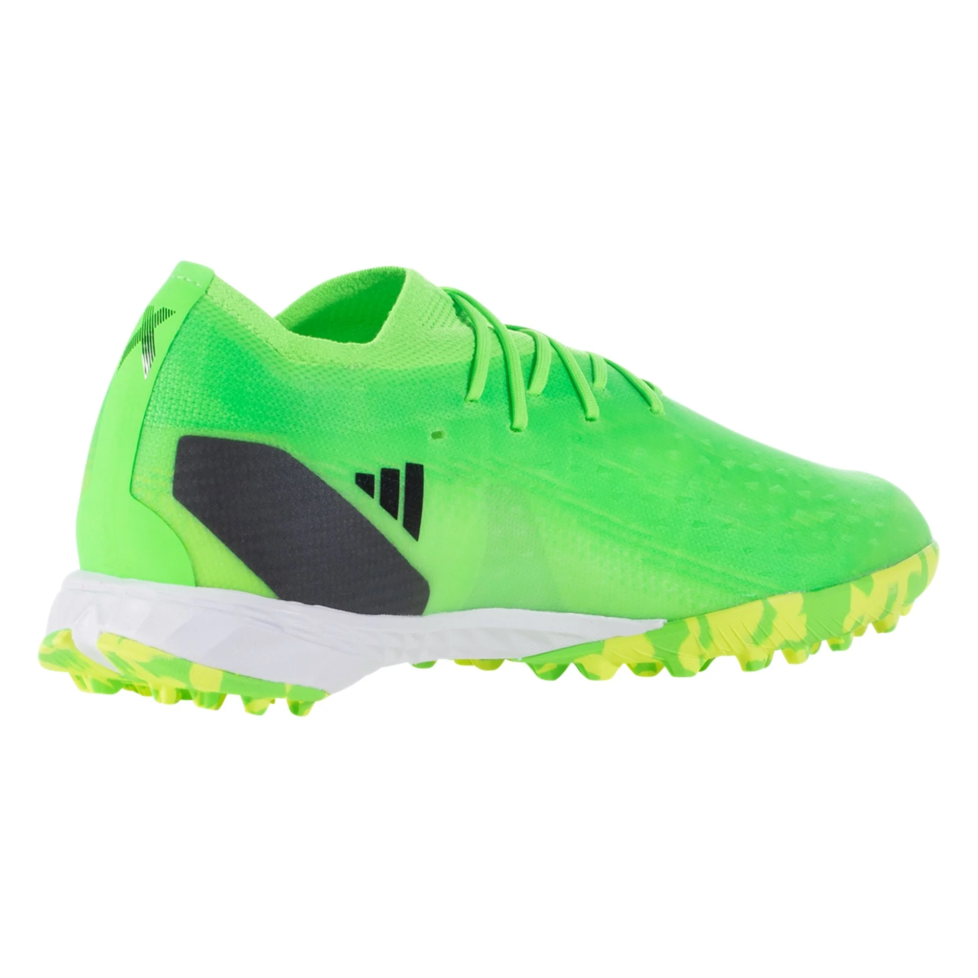 adidas X Speedportal.1 TF Artificial Turf Soccer Shoe - Solar Green/Core Black/Solar Yellow - Image 5