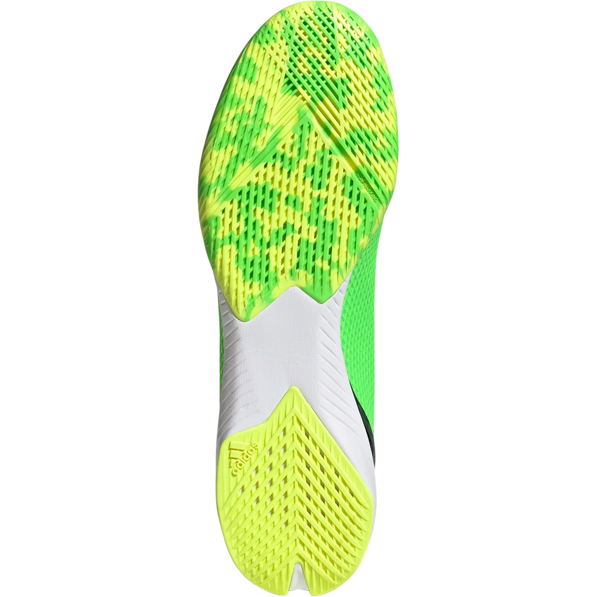 adidas X Speedportal.3 IN Indoor Soccer Shoe - Solar Green/Core Black/Solar Yellow - Image 6