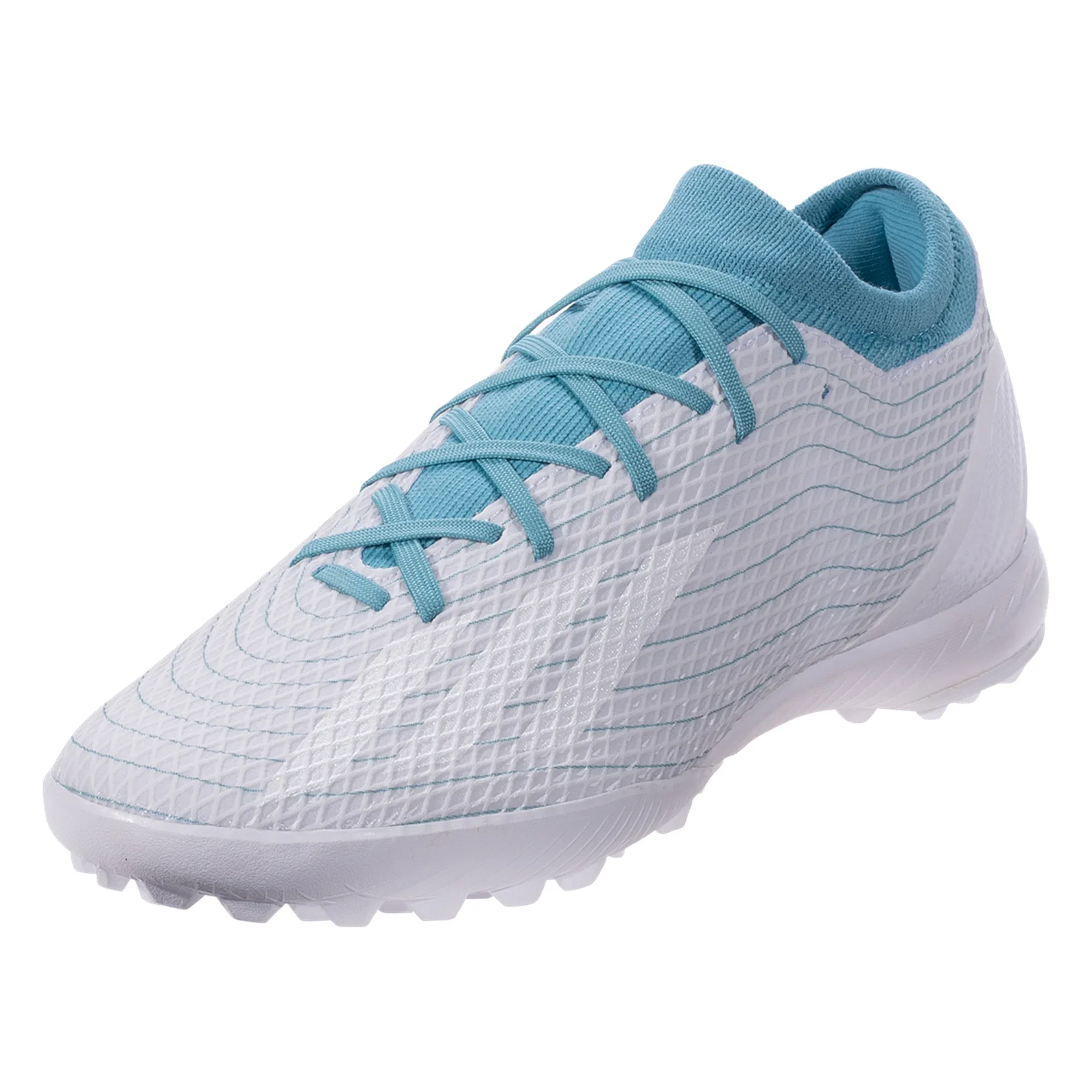 adidas X Speedportal.3 Parley TF Artificial Turf Soccer Shoe White/Grey/Blue - Image 4