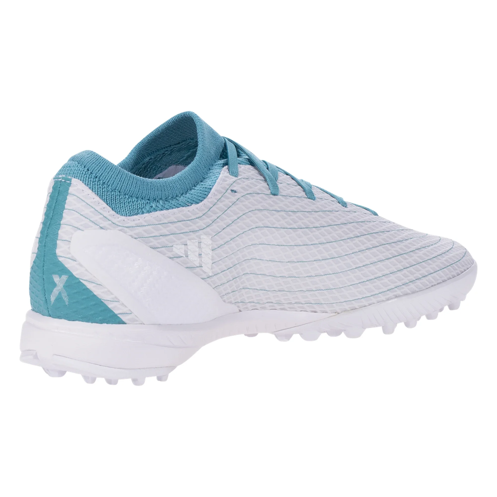 adidas X Speedportal.3 Parley TF Artificial Turf Soccer Shoe White/Grey/Blue - Image 5