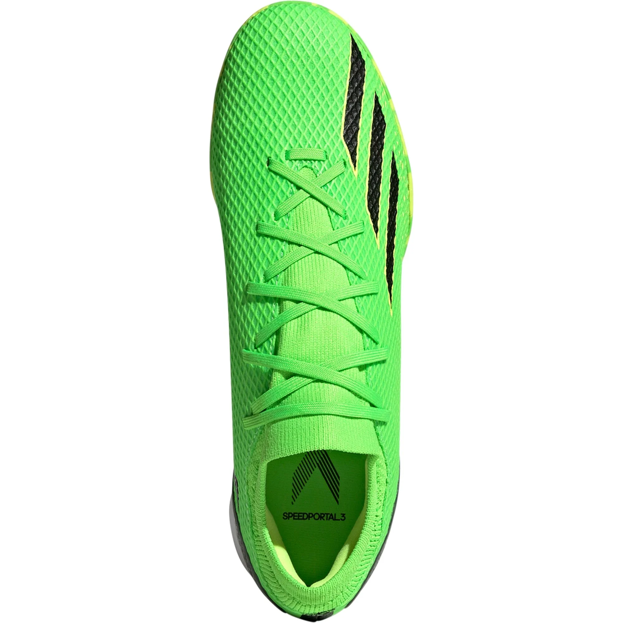 adidas X Speedportal.3 TF Artificial Turf Soccer Shoe - Solar Green/Core Black/Solar Yellow - Image 3