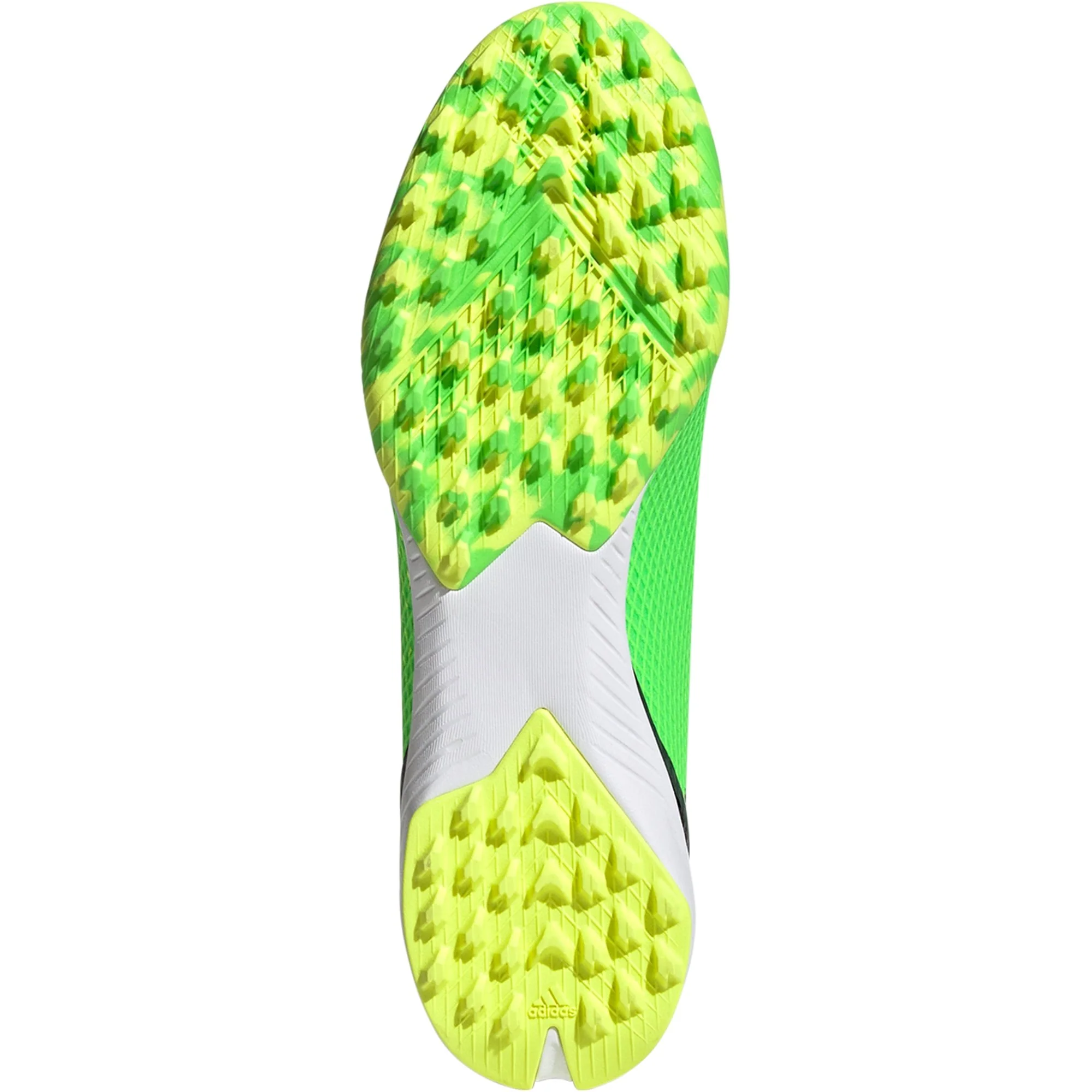 adidas X Speedportal.3 TF Artificial Turf Soccer Shoe - Solar Green/Core Black/Solar Yellow - Image 6