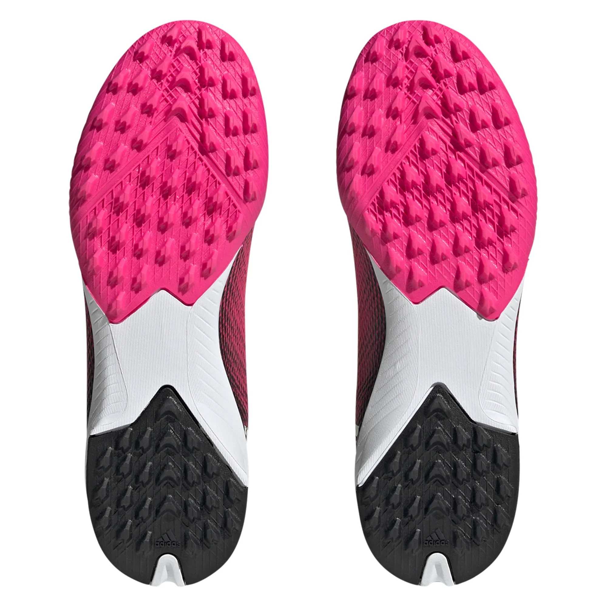 adidas X Speedportal.3 TF Junior Artificial Turf Soccer Cleats - Pink/Metallic/Black - Image 6