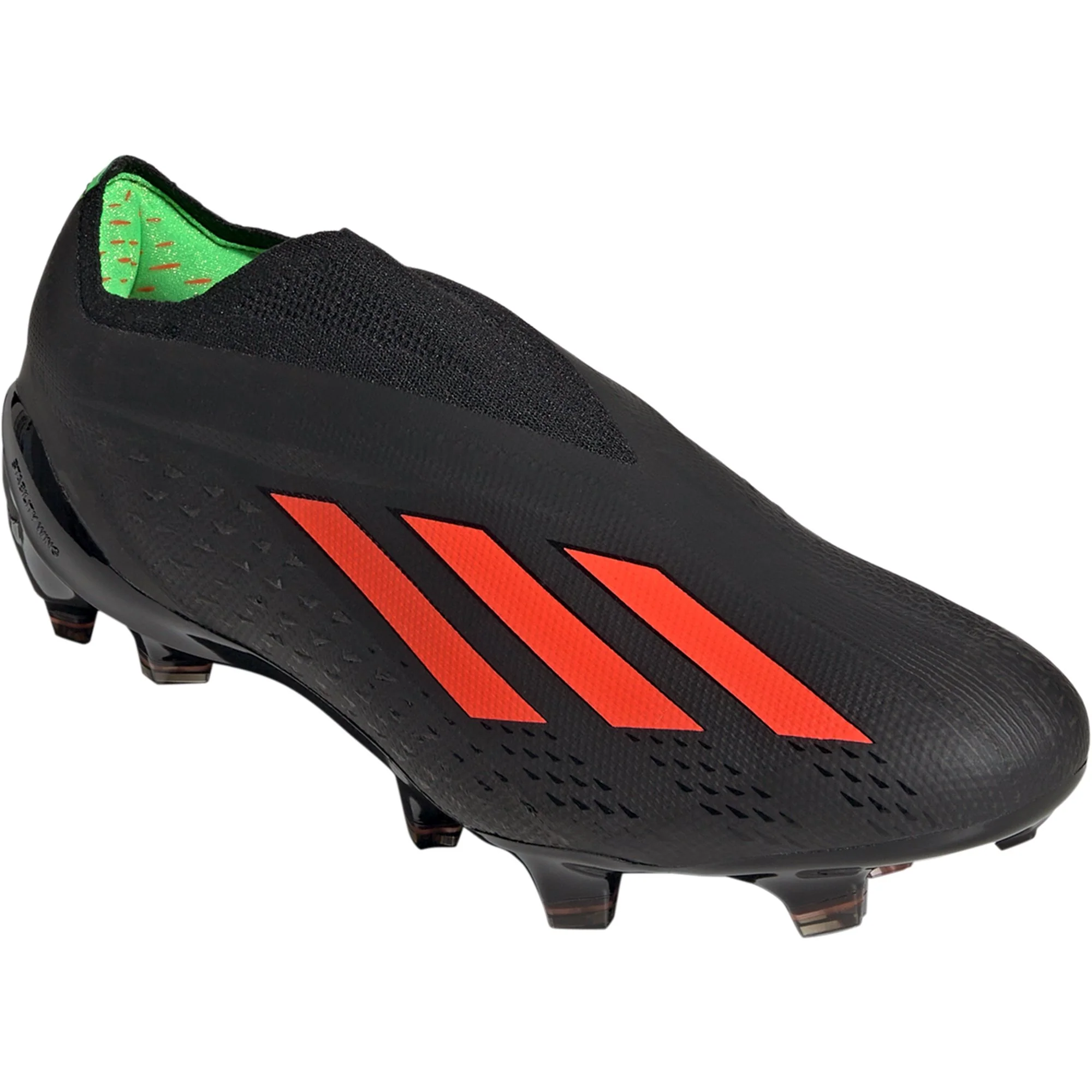 adidas X Speedportal+ FG Firm Ground Soccer Cleat - Core Black/Solar Red/Solar Green - Image 4