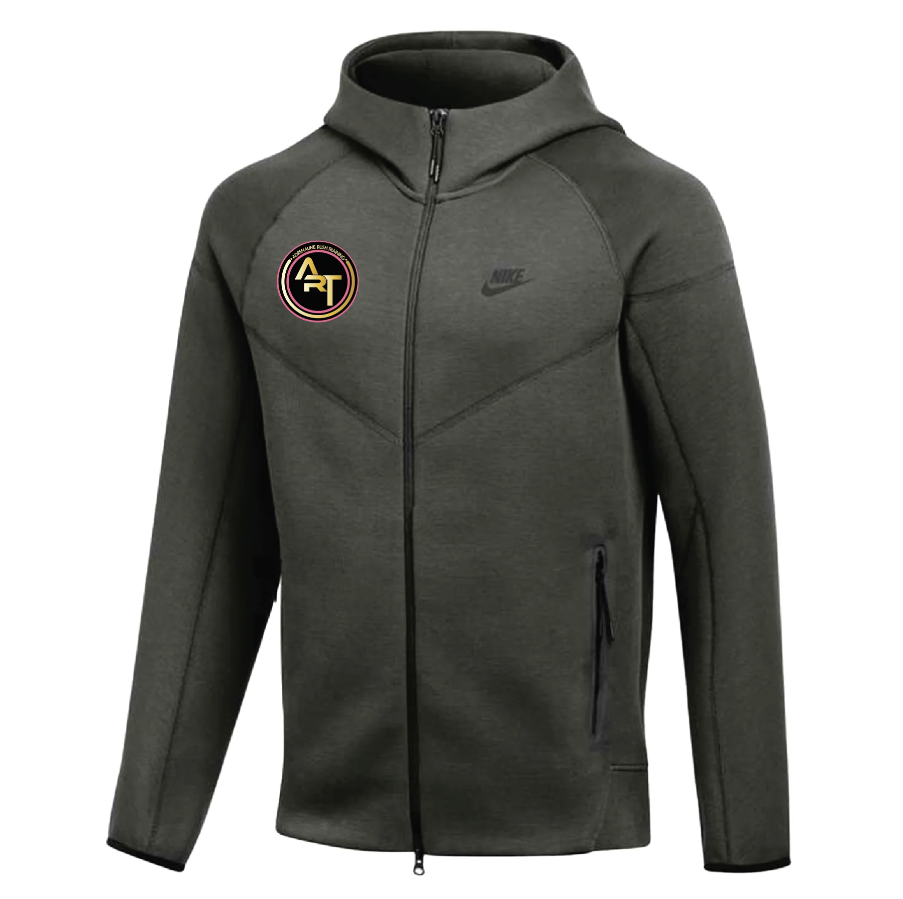 Adrenaline Rush Training Nike Tech Fleece FZ Windrunner Anthracite