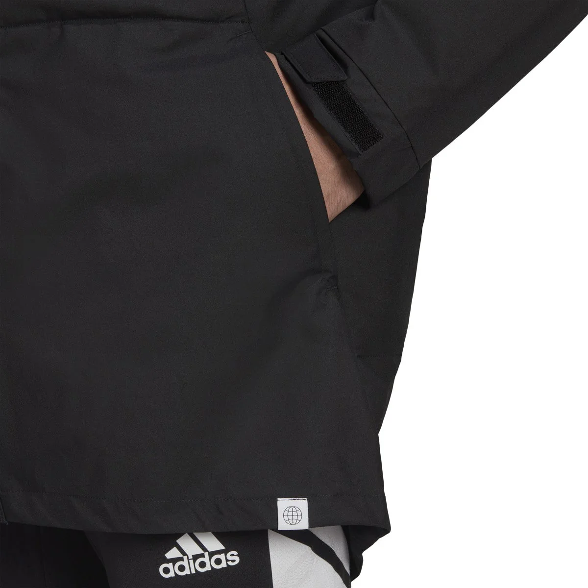 Albertson Coaches adidas Condivo 22 Stadium Parka Jacket - Image 3
