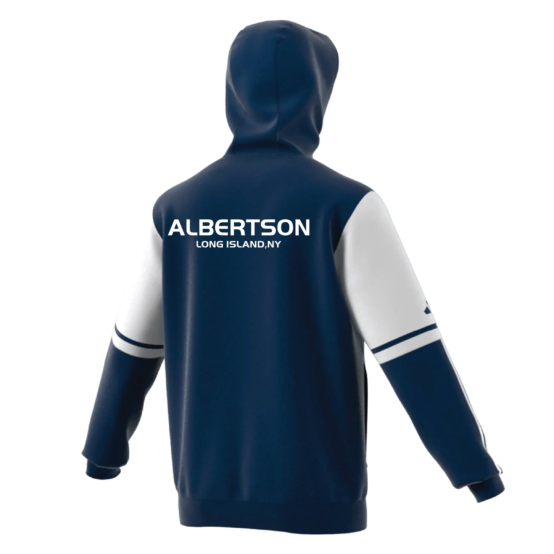 Albertson SC Classic adidas Squadra 25 Hoodie Navy - Image 2