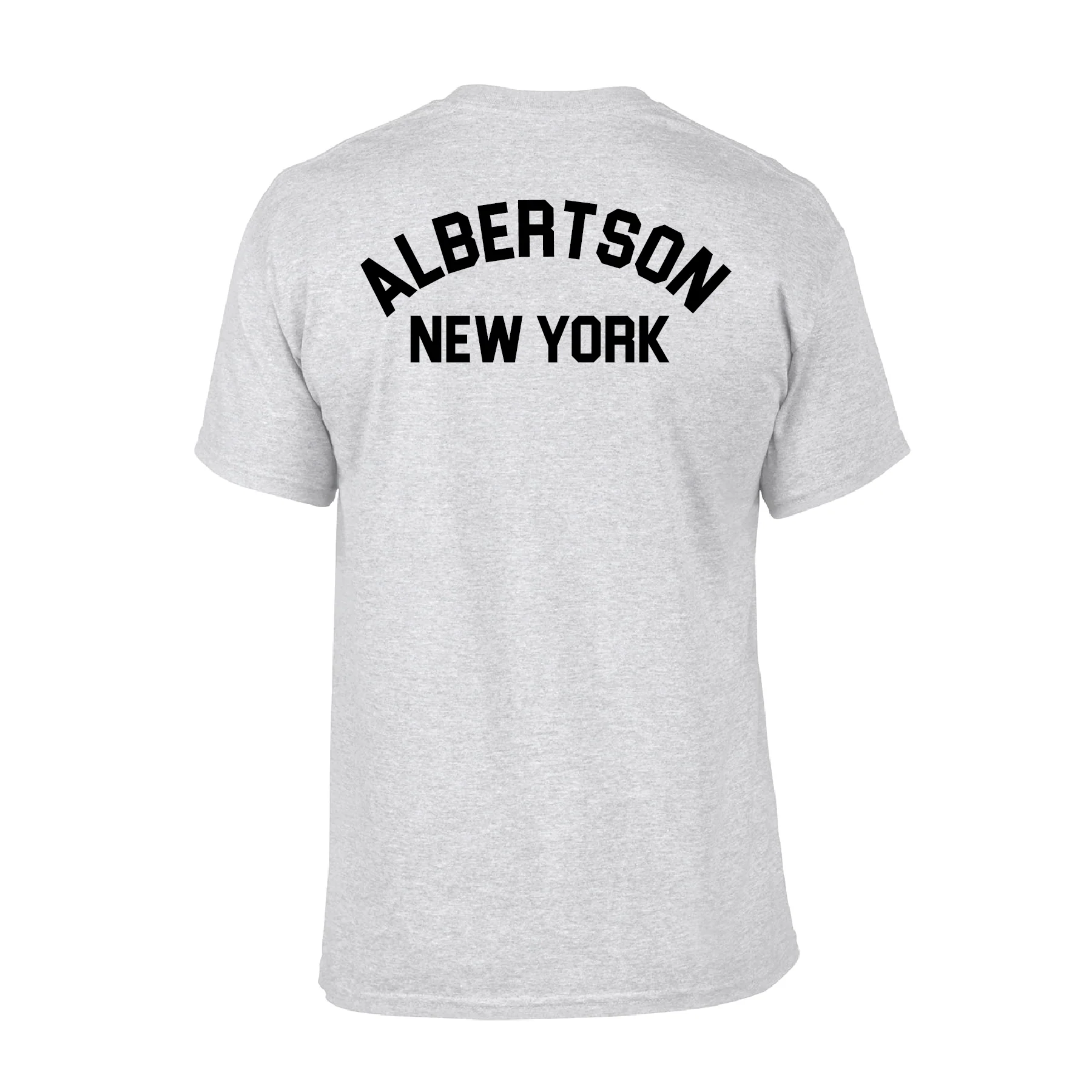 Albertson SC Gildan SS Lifestyle T-Shirt Ash - Image 2