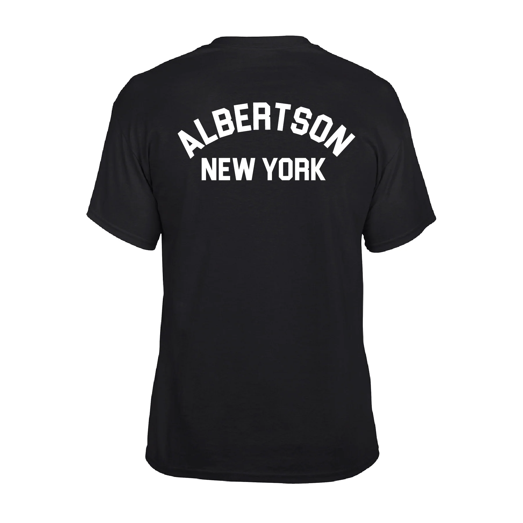 Albertson SC Gildan SS Lifestyle T-Shirt Black - Image 2