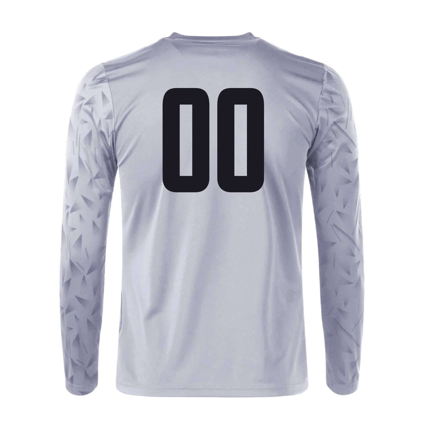 Albertson SC adidas Icon 25 Jersey Light Grey L/S - Image 2