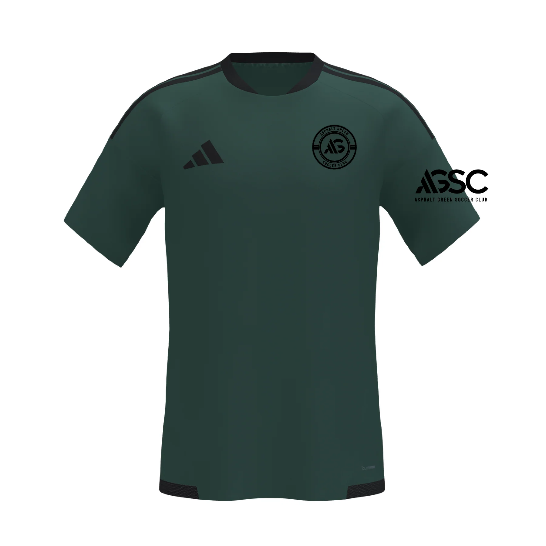 Asphalt SC adidas Tiro 26 Comp Custom Jersey Dark Green