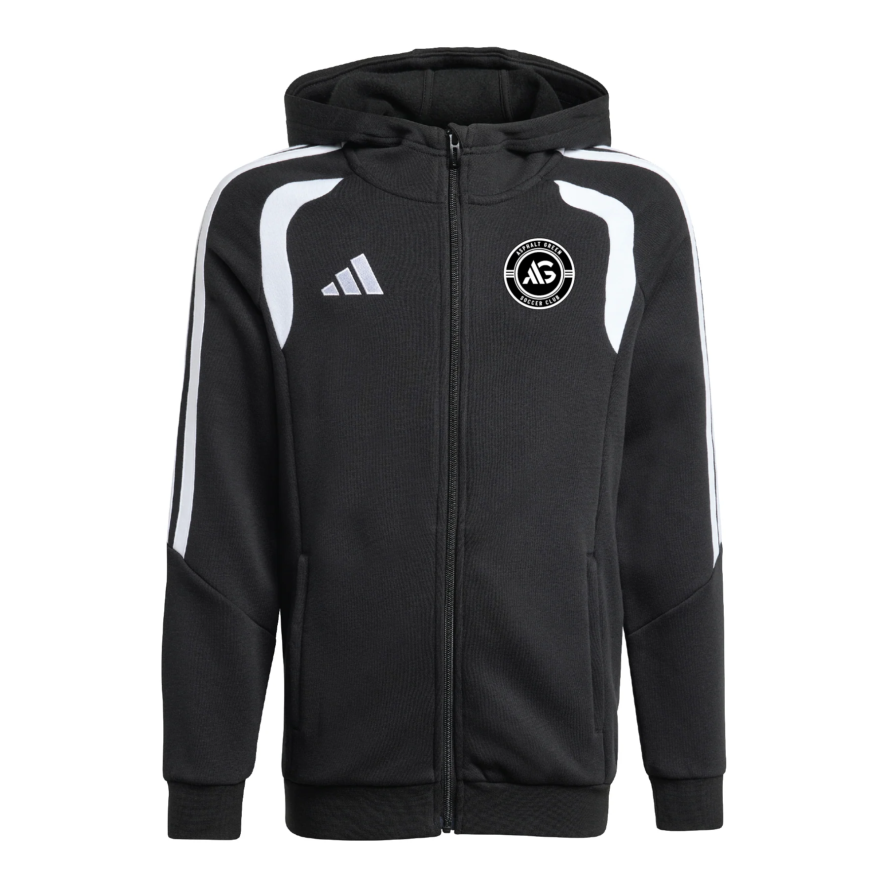 Asphalt SC adidas Tiro 26 League Full Zip Hoodie Black
