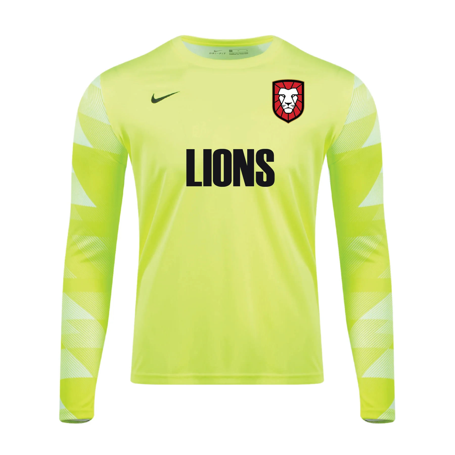Ball Masters Lions Nike LS Park IV Goalkeeper Jersey Volt