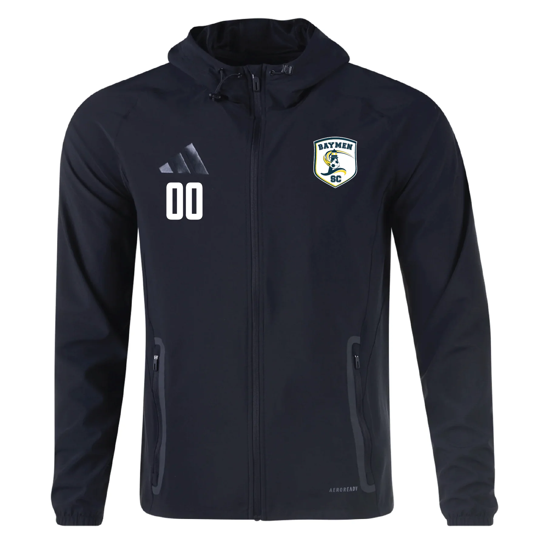 Baymen adidas Tiro 25 Comp Hi-Vis Jacket Black