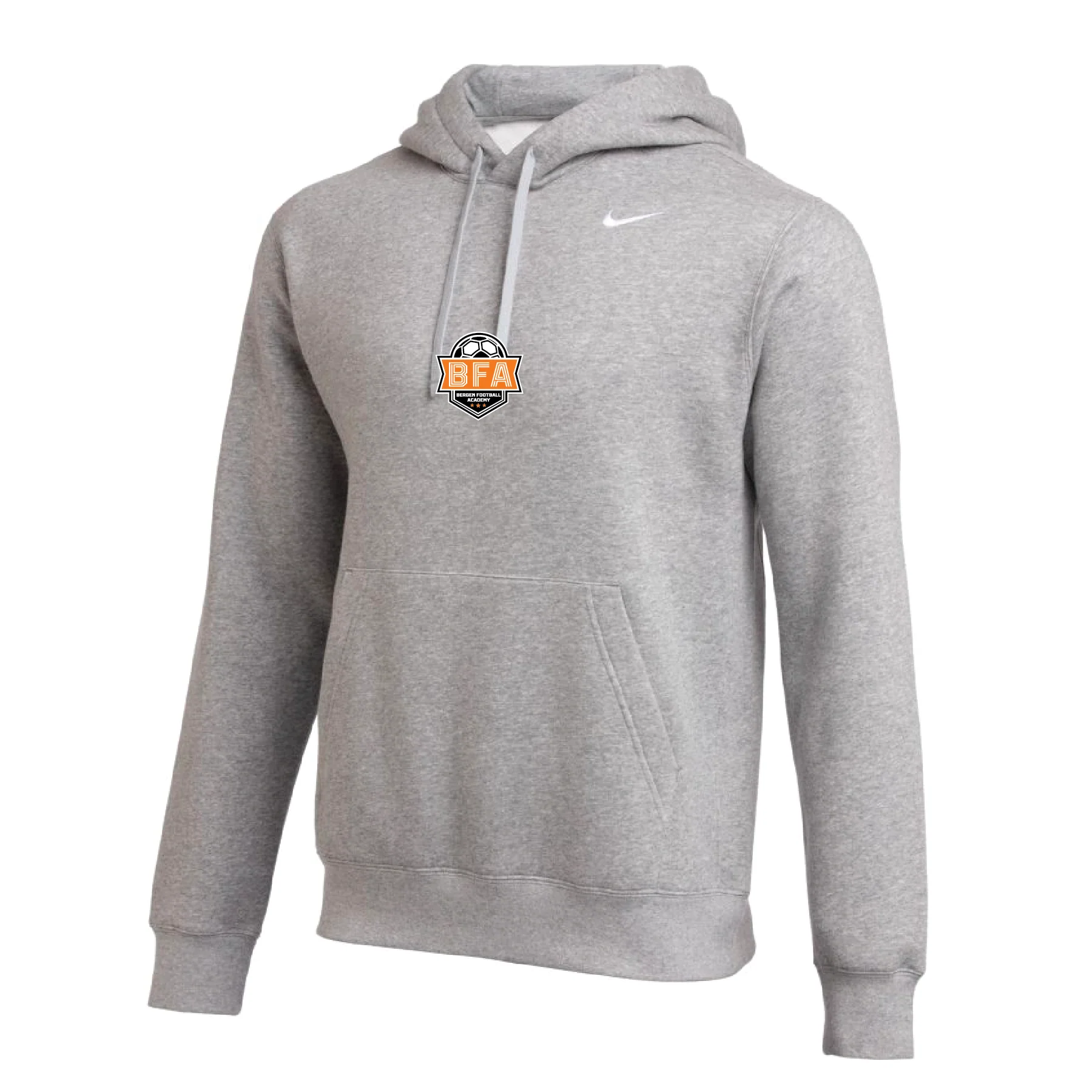 BFA FAN (Patch) Nike Club Hoodie Grey